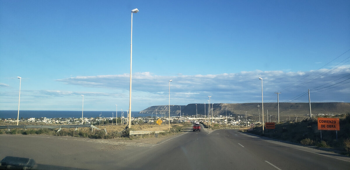 Trip to the observation deck in the town of Rada Tilyi - My, Solo travel, Bike trip, A bike, South America, Argentina, Atlantic Ocean, Bike ride, Cyclist, Cycling, Asado, Meat, Travels, Roasted meat, Longpost