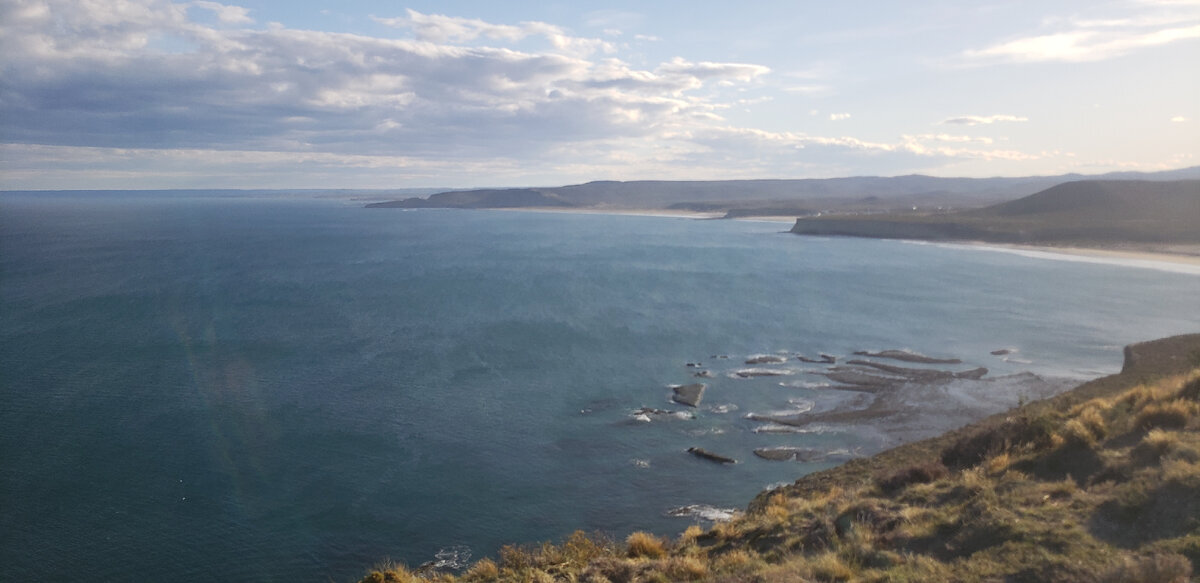 Trip to the observation deck in the town of Rada Tilyi - My, Solo travel, Bike trip, A bike, South America, Argentina, Atlantic Ocean, Bike ride, Cyclist, Cycling, Asado, Meat, Travels, Roasted meat, Longpost