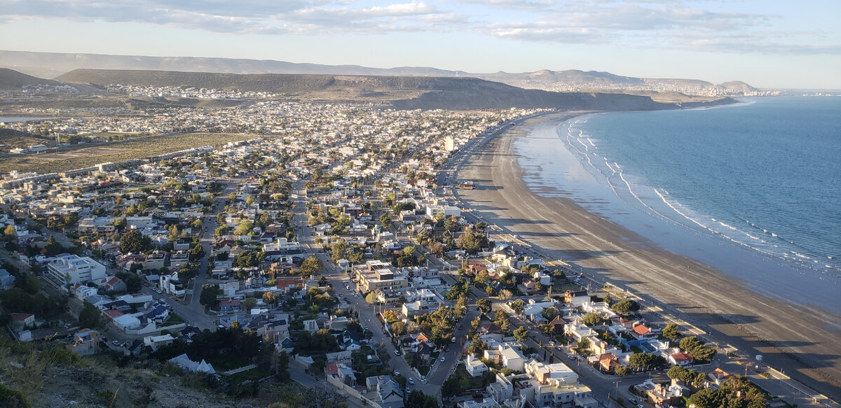 Trip to the observation deck in the town of Rada Tilyi - My, Solo travel, Bike trip, A bike, South America, Argentina, Atlantic Ocean, Bike ride, Cyclist, Cycling, Asado, Meat, Travels, Roasted meat, Longpost