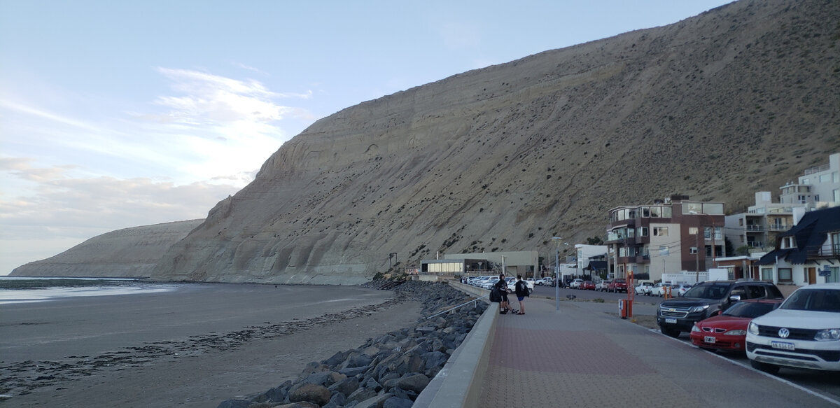 Trip to the observation deck in the town of Rada Tilyi - My, Solo travel, Bike trip, A bike, South America, Argentina, Atlantic Ocean, Bike ride, Cyclist, Cycling, Asado, Meat, Travels, Roasted meat, Longpost