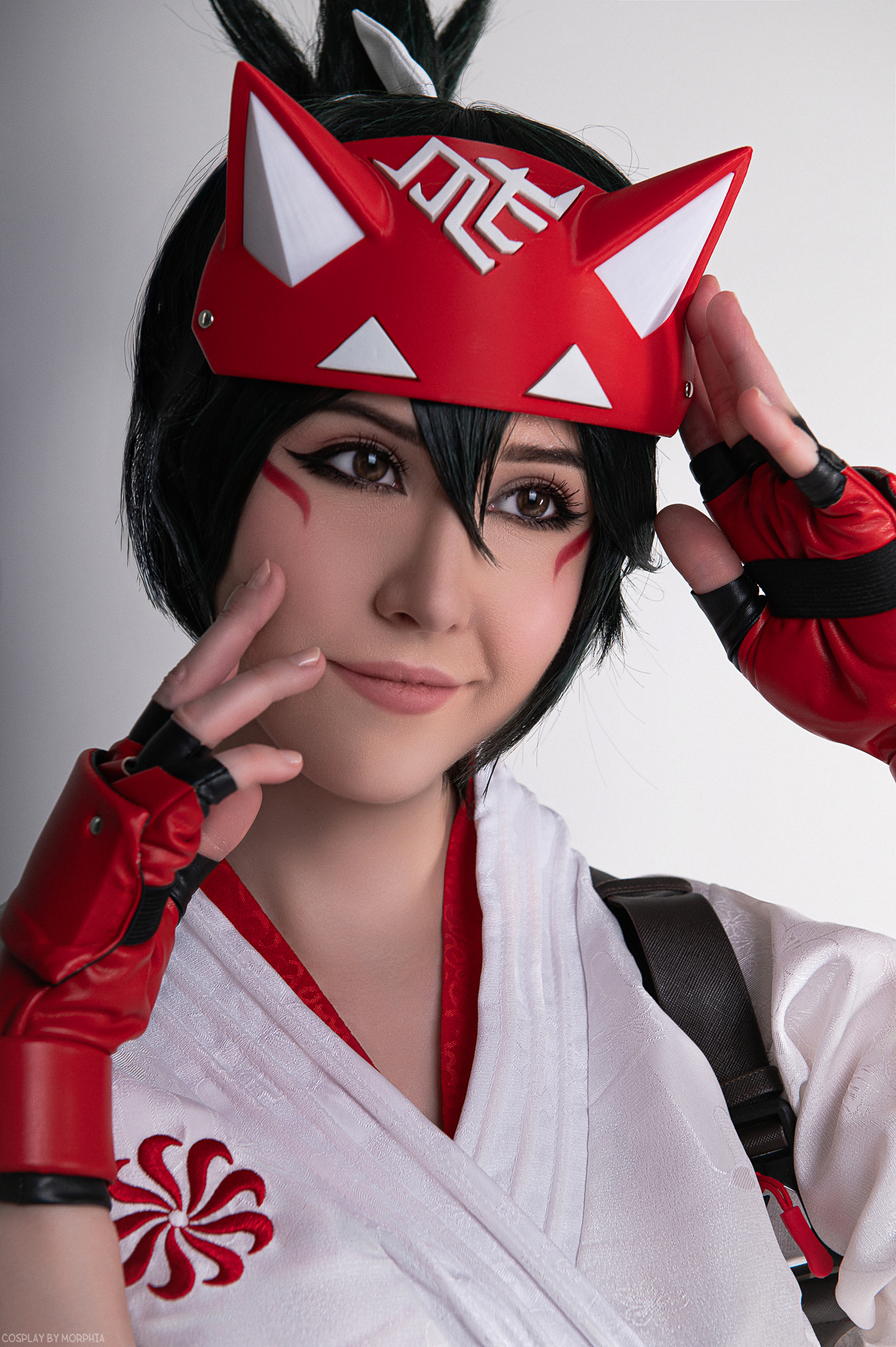 Kiriko Overwatch 2 - Моё, Фотомодель, Косплей, Косплееры, Фотосессия, Overwatch, Костюм, Фотография, Kiriko Kamori, Кицунэ, Длиннопост