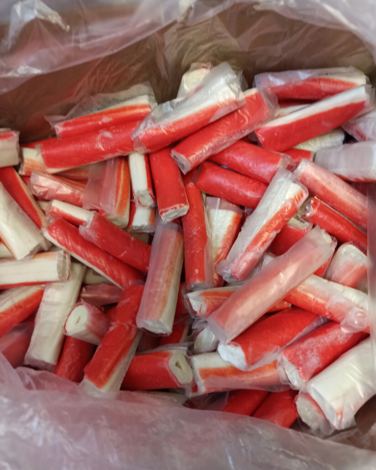 How can you tell if crab sticks are delicious and free of harmful additives without opening the package? - My, Chemistry, Serving dishes, Ingredients, Score, Crab sticks, Products