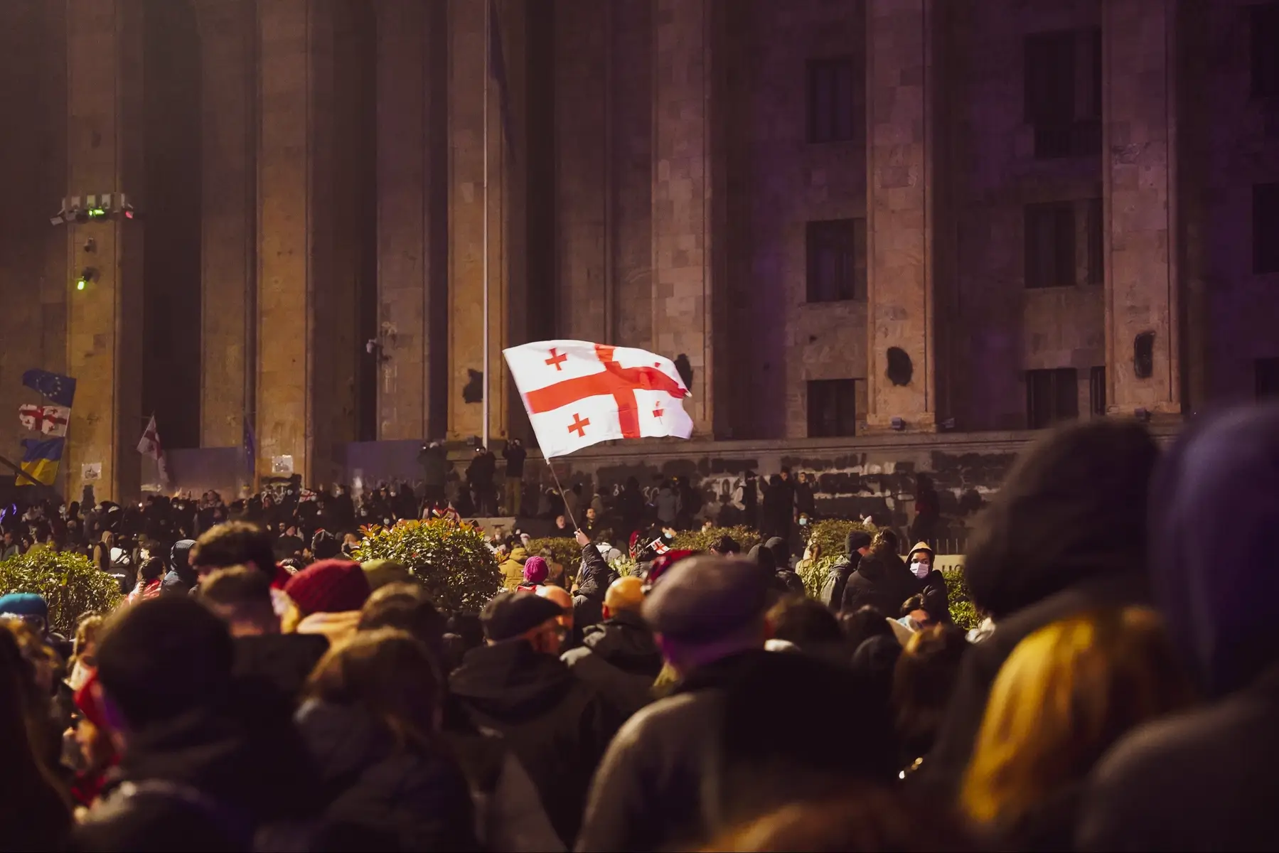 Situation in Georgia - Georgia, Protest, Liberty, Longpost, Protests in Georgia, The photo