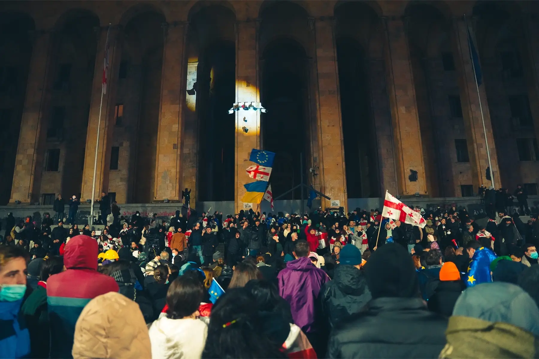 Situation in Georgia - Georgia, Protest, Liberty, Longpost, Protests in Georgia, The photo