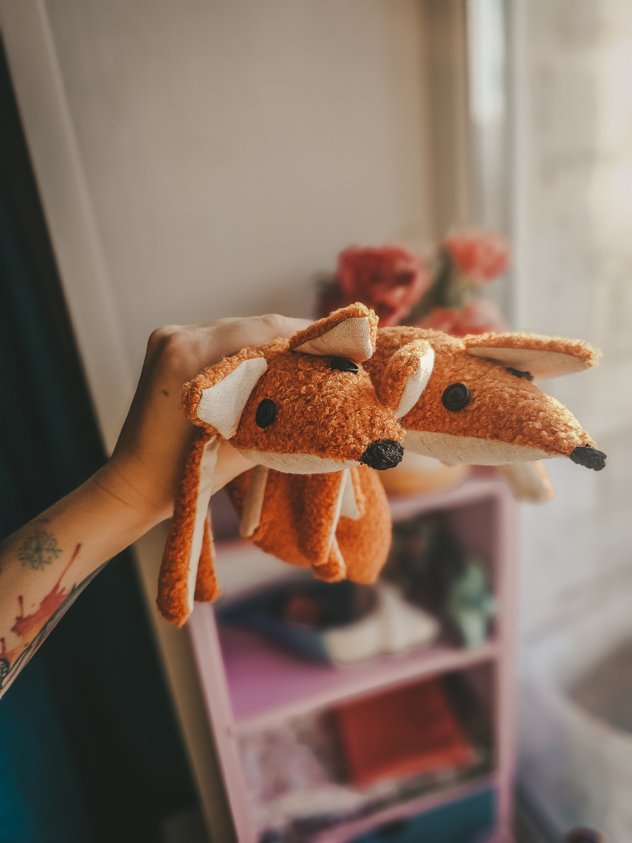 My fox pies - My, Needlework, Plush Toys, Toys, With your own hands, Fox, Wolf, Little Prince, Sewing, Longpost