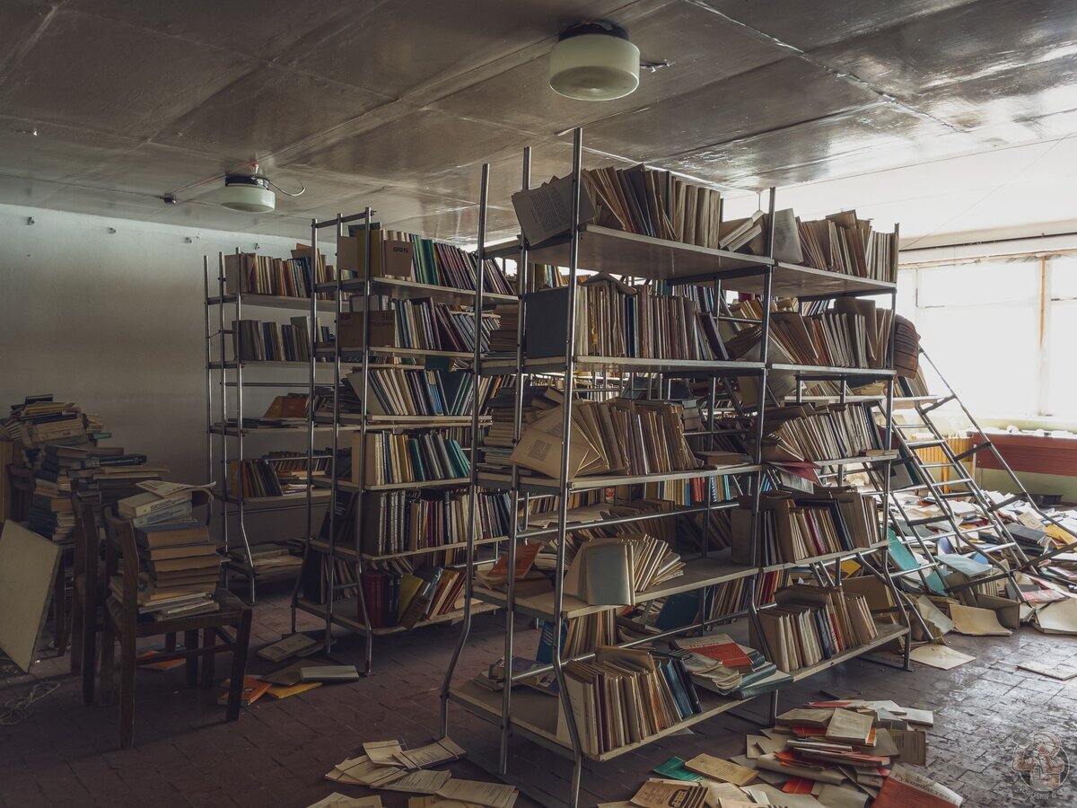 A stunningly textured library in an abandoned factory in Siberia - My, Abandoned, sights, Local history, Travels, The photo, Longpost