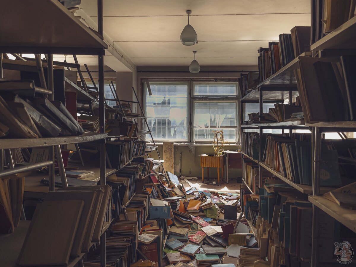 A stunningly textured library in an abandoned factory in Siberia - My, Abandoned, sights, Local history, Travels, The photo, Longpost