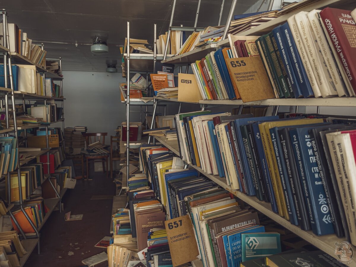 A stunningly textured library in an abandoned factory in Siberia - My, Abandoned, sights, Local history, Travels, The photo, Longpost