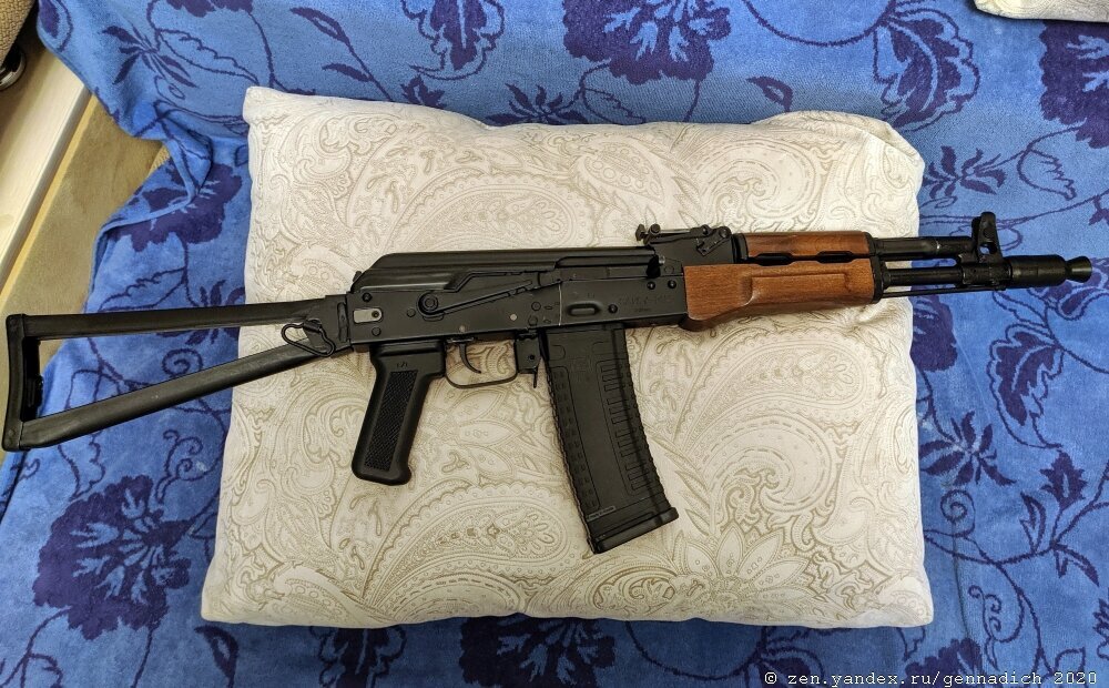 Machine gun for Hugo Chavez - My, Firearms, Male, Hunting, Machine, Kalashnikov assault rifle, Longpost