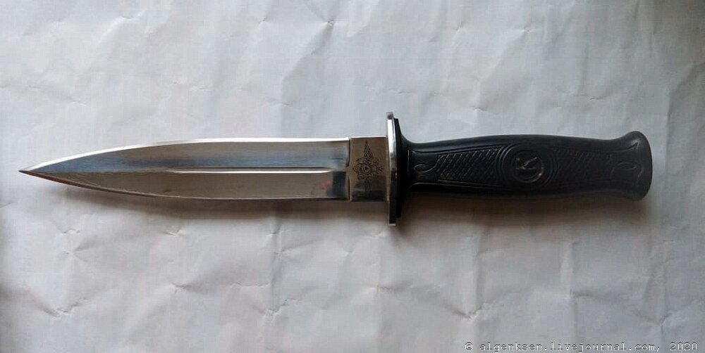 Hunting dagger KO-1 - Knife, Male, Hunting, Dagger, Steel arms, Longpost