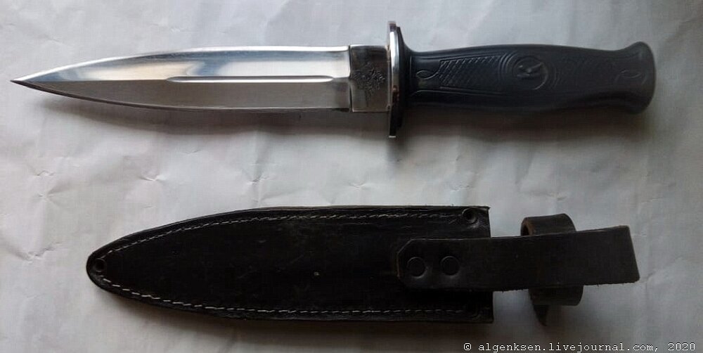 Hunting dagger KO-1 - Knife, Male, Hunting, Dagger, Steel arms, Longpost