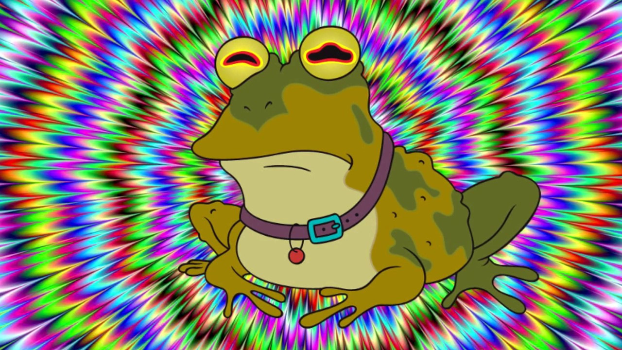 You see the hypnotoad, it sees you, a month of luck awaits you - Wednesday, Toad, Hypnotoad, Luck, Luck, Positive, It Is Wednesday My Dudes