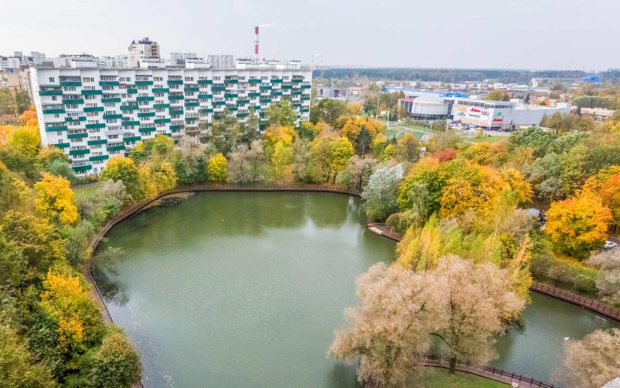 The first reservoir of Zelenograd. Pond Bykovo Boloto in different years (1960-2024) - Zelenograd, Beautification, Lake, Longpost