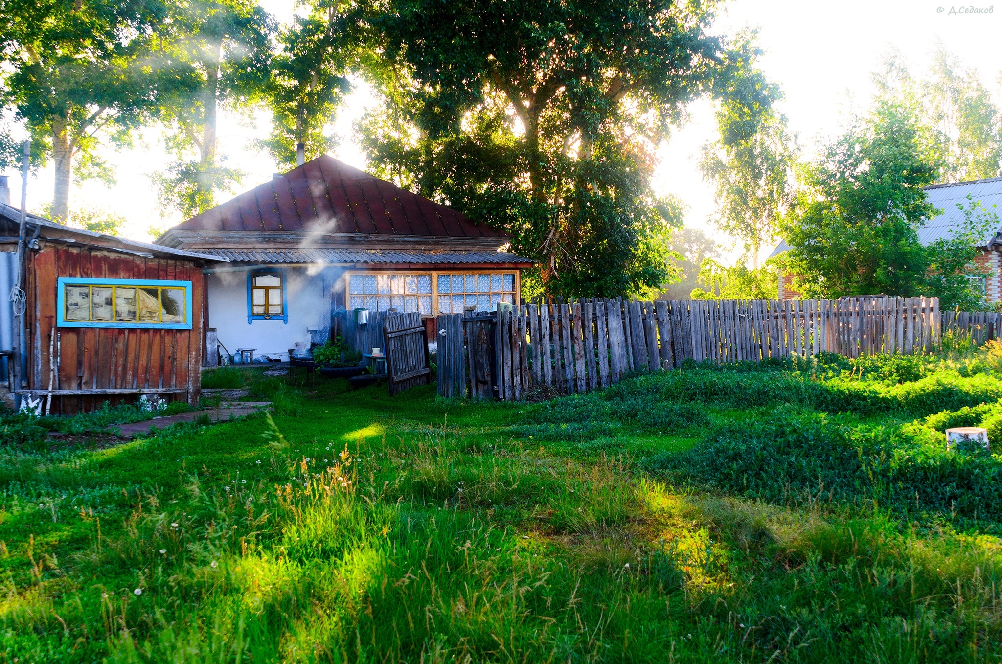 Summer in Mokhnaty Log - My, Village, Summer, Russia, Rural life, Siberia, Rustic style