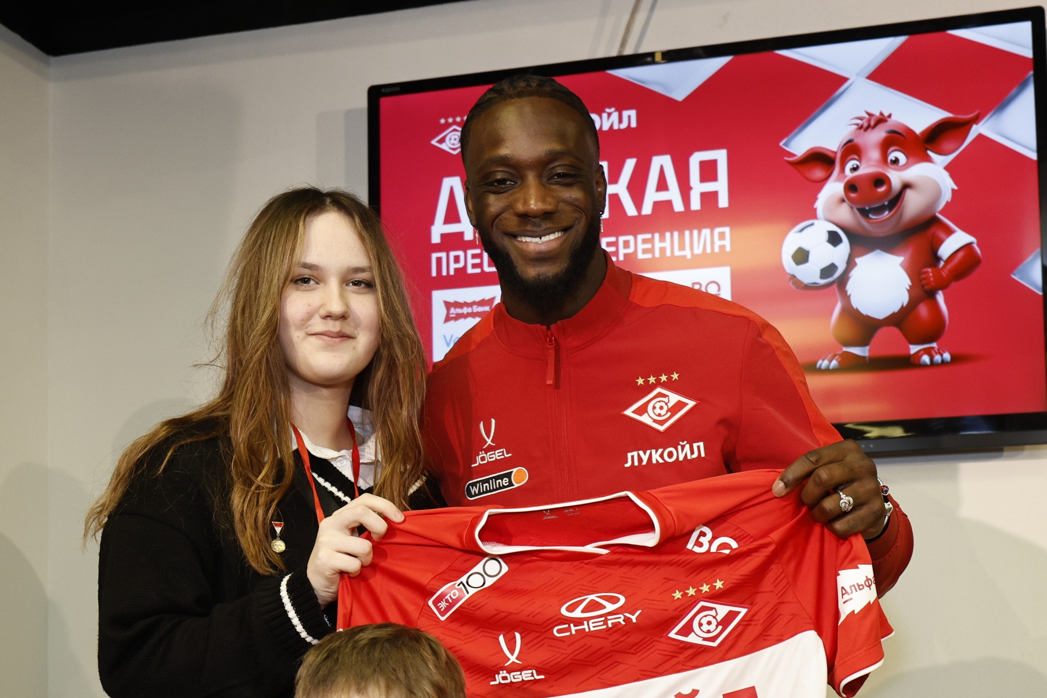 Positive from Spartak) - My, Spartacus, Spartak Moscow, Children, Footballers, Football, Longpost