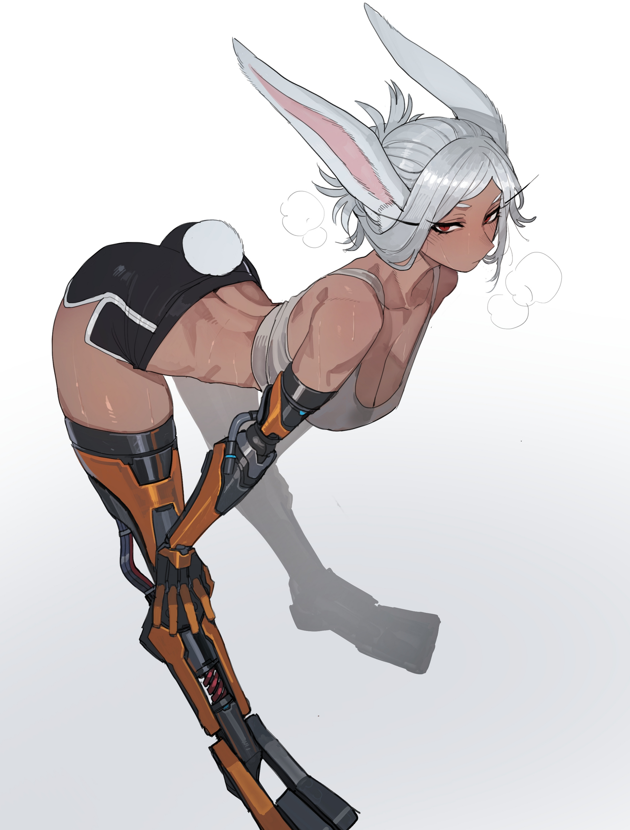 The bunny is not discouraged - Anime art, Anime, Boku no hero academia, Miruko, Animal ears, Ratatatat74