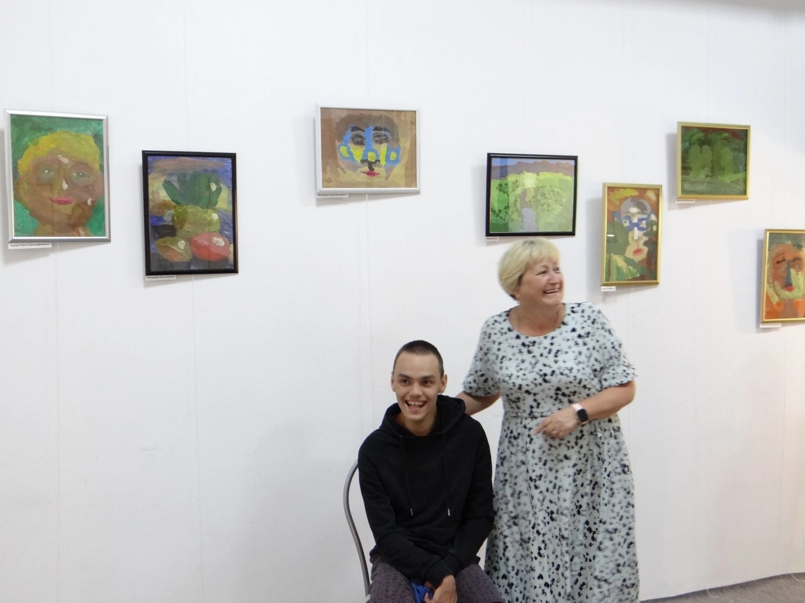 My first exhibition 24 autumn - I'm an artist - that's how I see it, Diagnosis not sentence, Exhibition, Longpost, Cerebral palsy, Disabled person