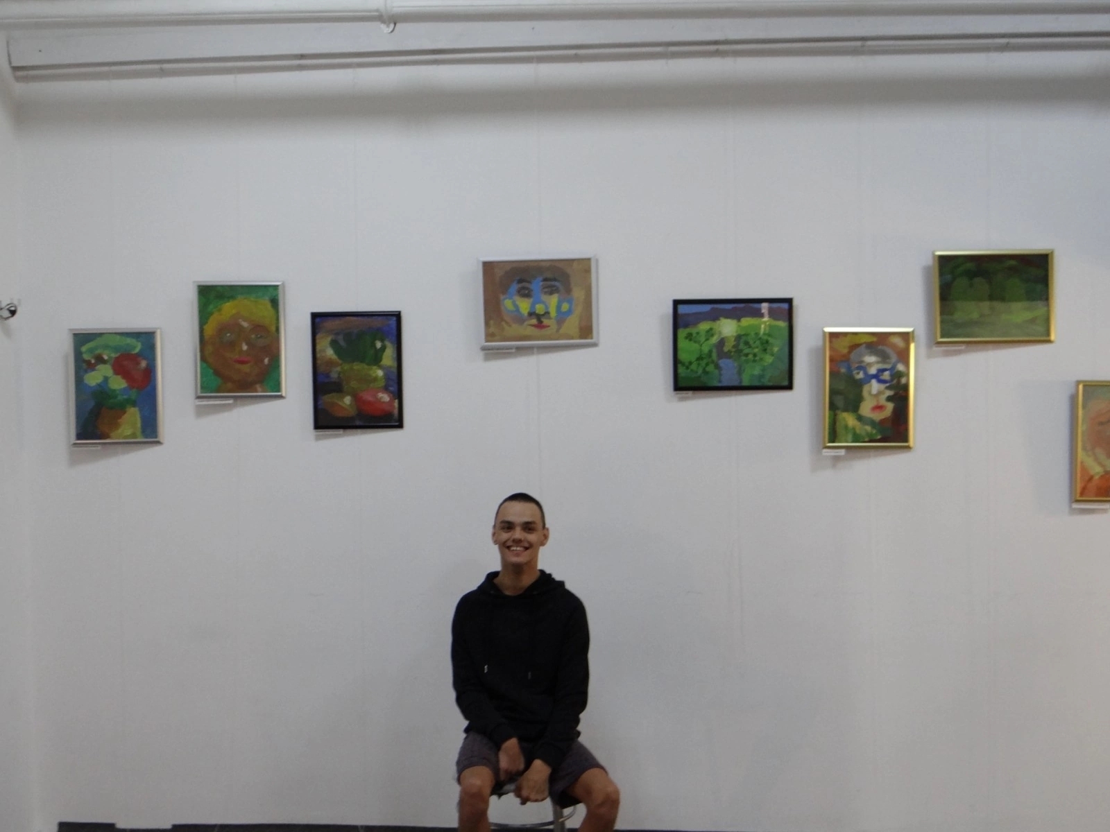 My first exhibition 24 autumn - I'm an artist - that's how I see it, Diagnosis not sentence, Exhibition, Longpost, Cerebral palsy, Disabled person