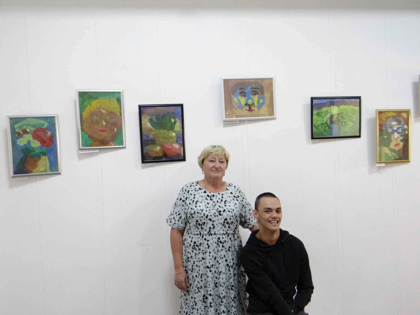 My first exhibition 24 autumn - I'm an artist - that's how I see it, Diagnosis not sentence, Exhibition, Longpost, Cerebral palsy, Disabled person