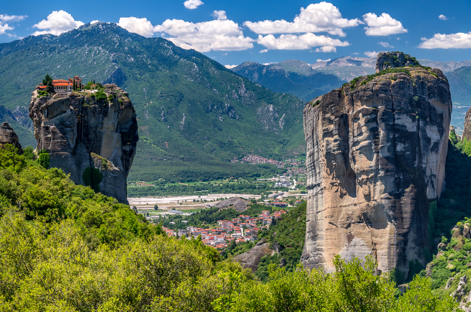 At the Holy Trinity Monastery. Meteora. Greece - My, Greece, Meteora Monastery, Longpost