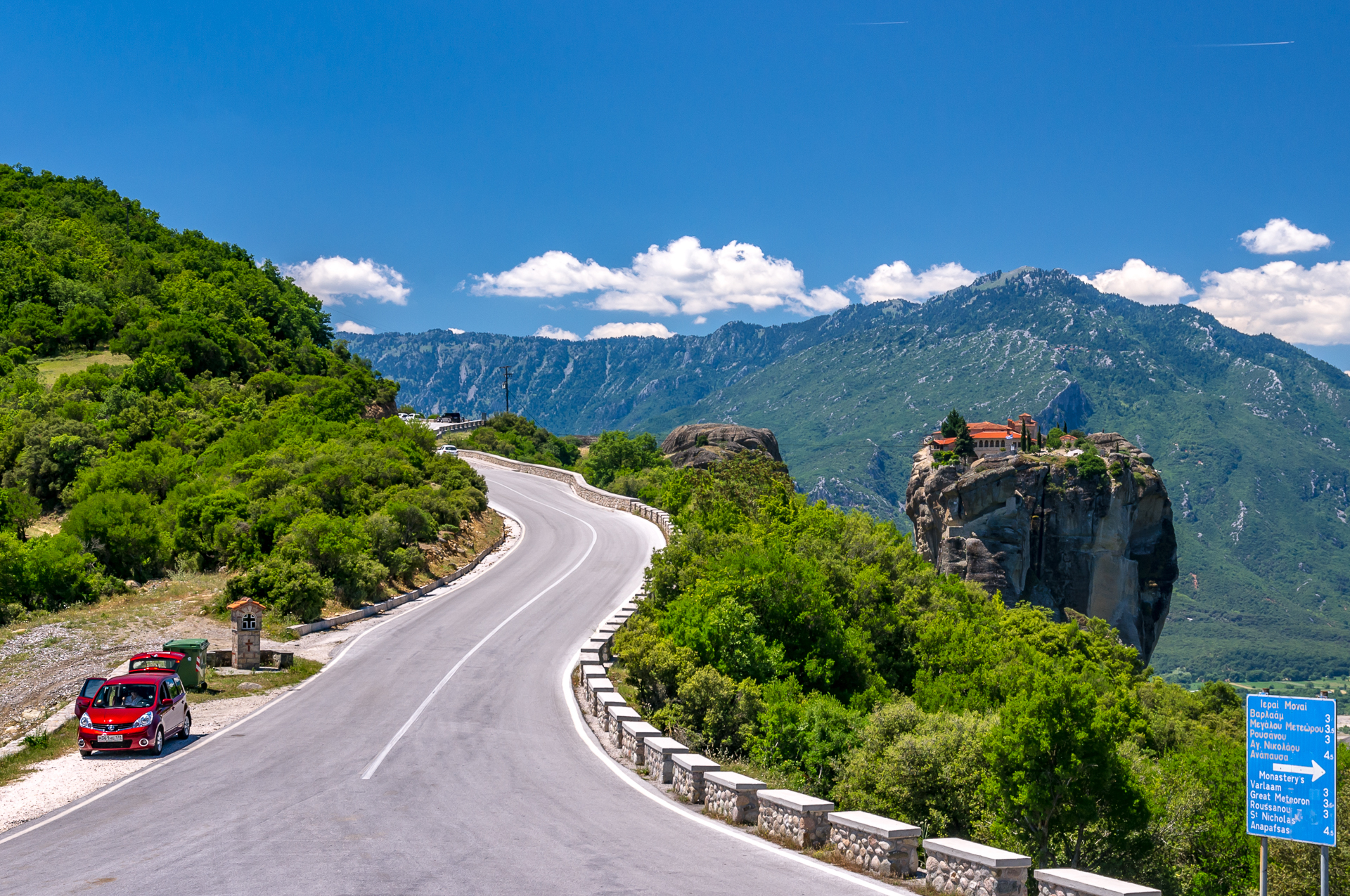 At the Holy Trinity Monastery. Meteora. Greece - My, Greece, Meteora Monastery, Longpost