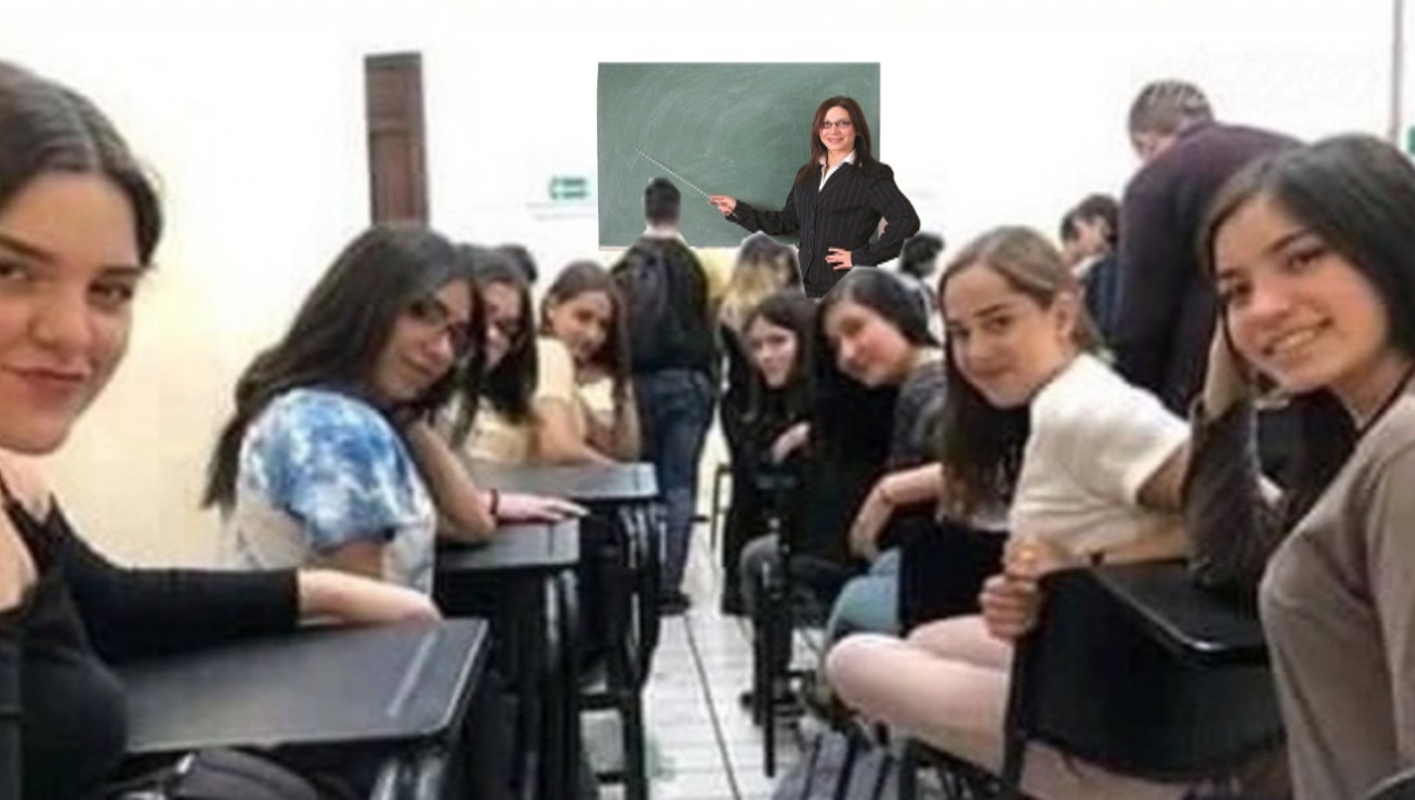 They teach at school, they teach at school - School, Memes, First person, Picture with text