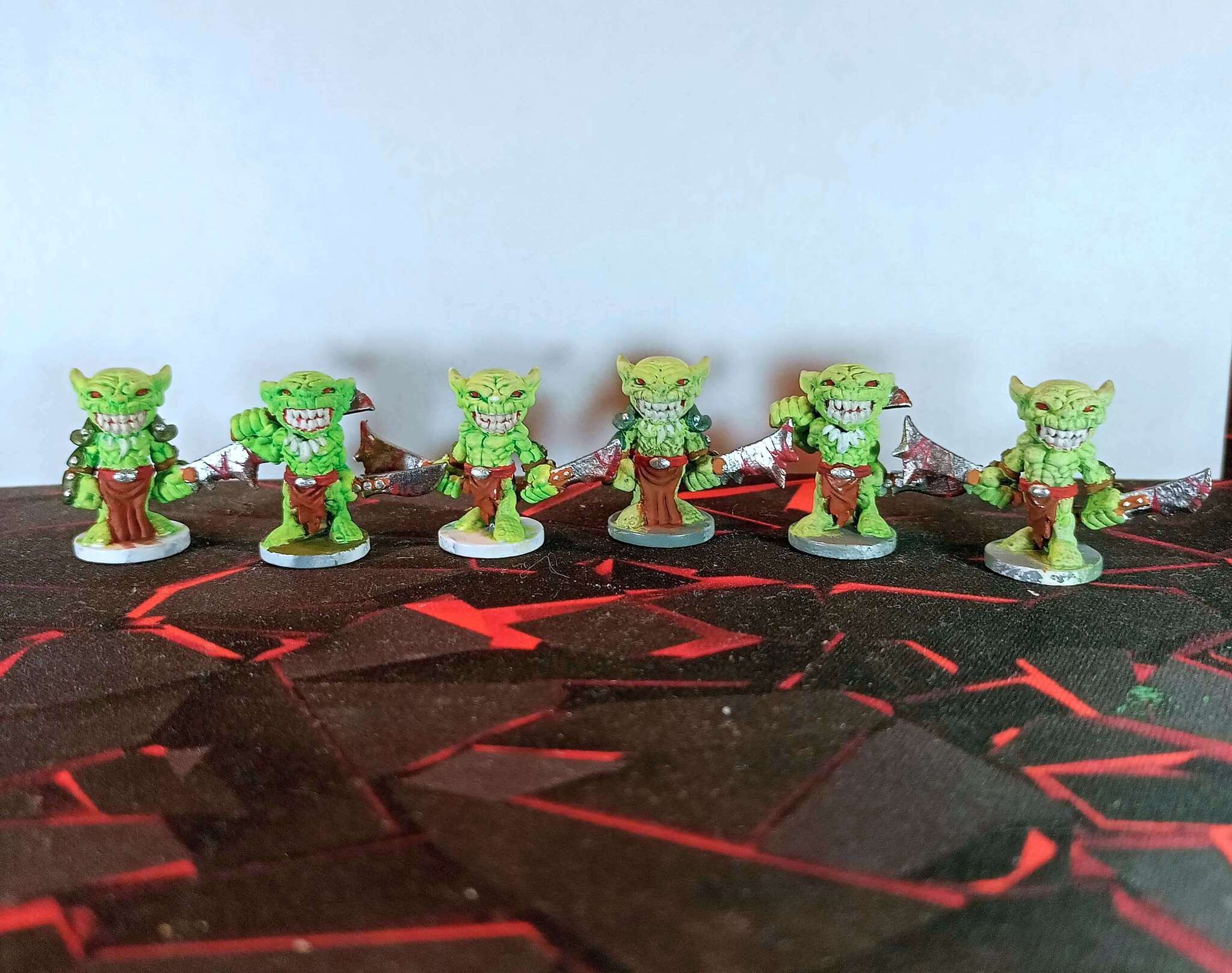 Goblins are common, toothy - My, 3D печать, Photopolymer printing, Painting miniatures, Miniature, Goblins, 3D printer, Anycubic Photon, Painting, Longpost