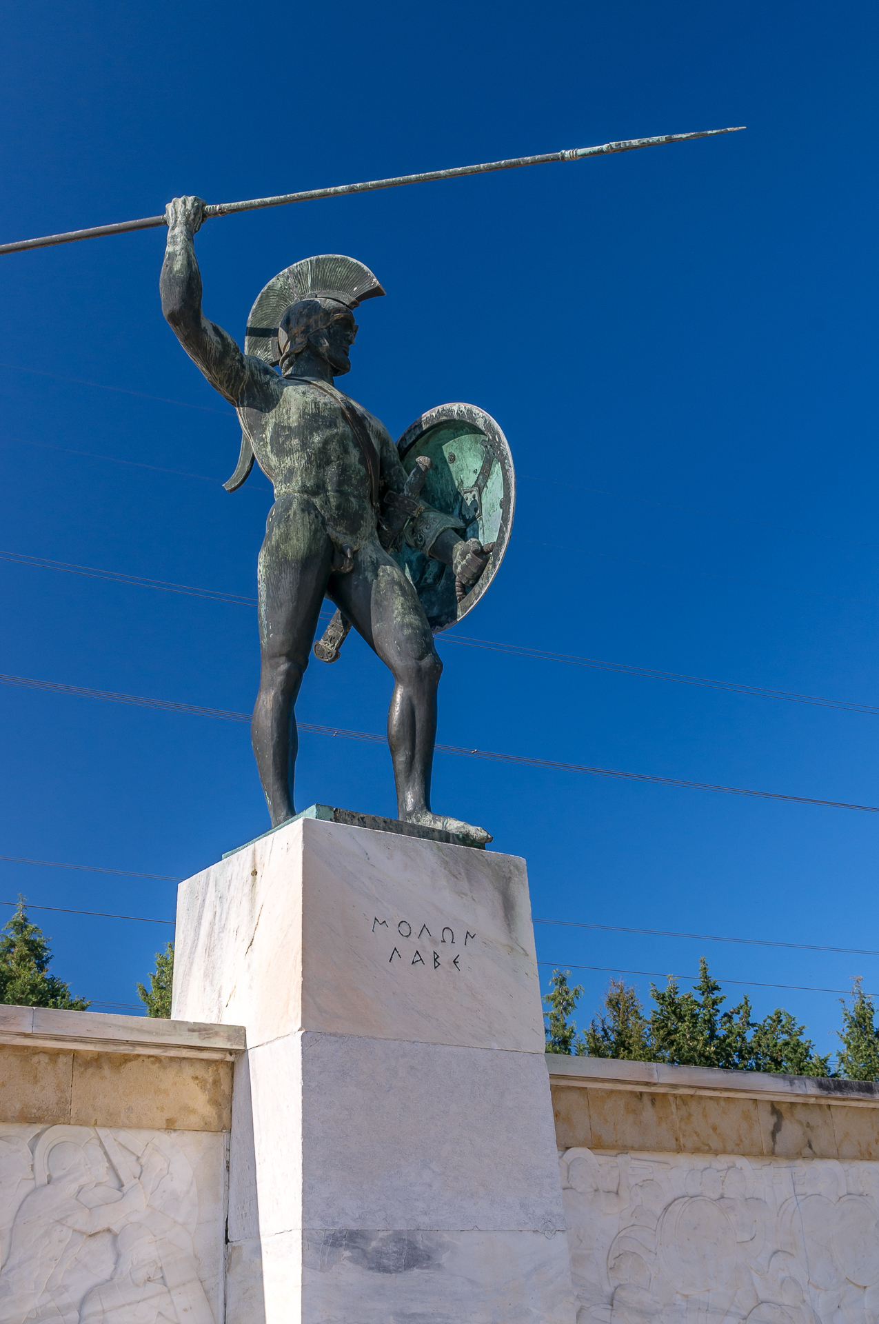 Memorial of Leonidas and the 300 Spartans. Thermopylae. Greece - My, Greece, Thermopylae, Leonid, 300 Spartans, Memorial, Longpost