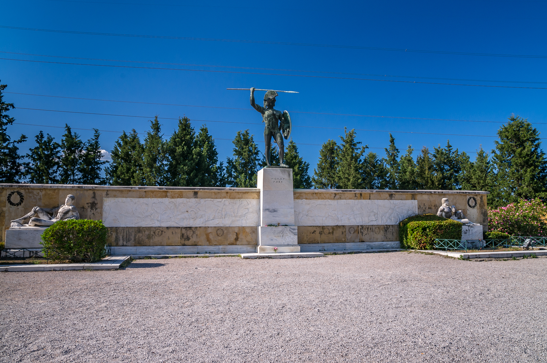 Memorial of Leonidas and the 300 Spartans. Thermopylae. Greece - My, Greece, Thermopylae, Leonid, 300 Spartans, Memorial, Longpost