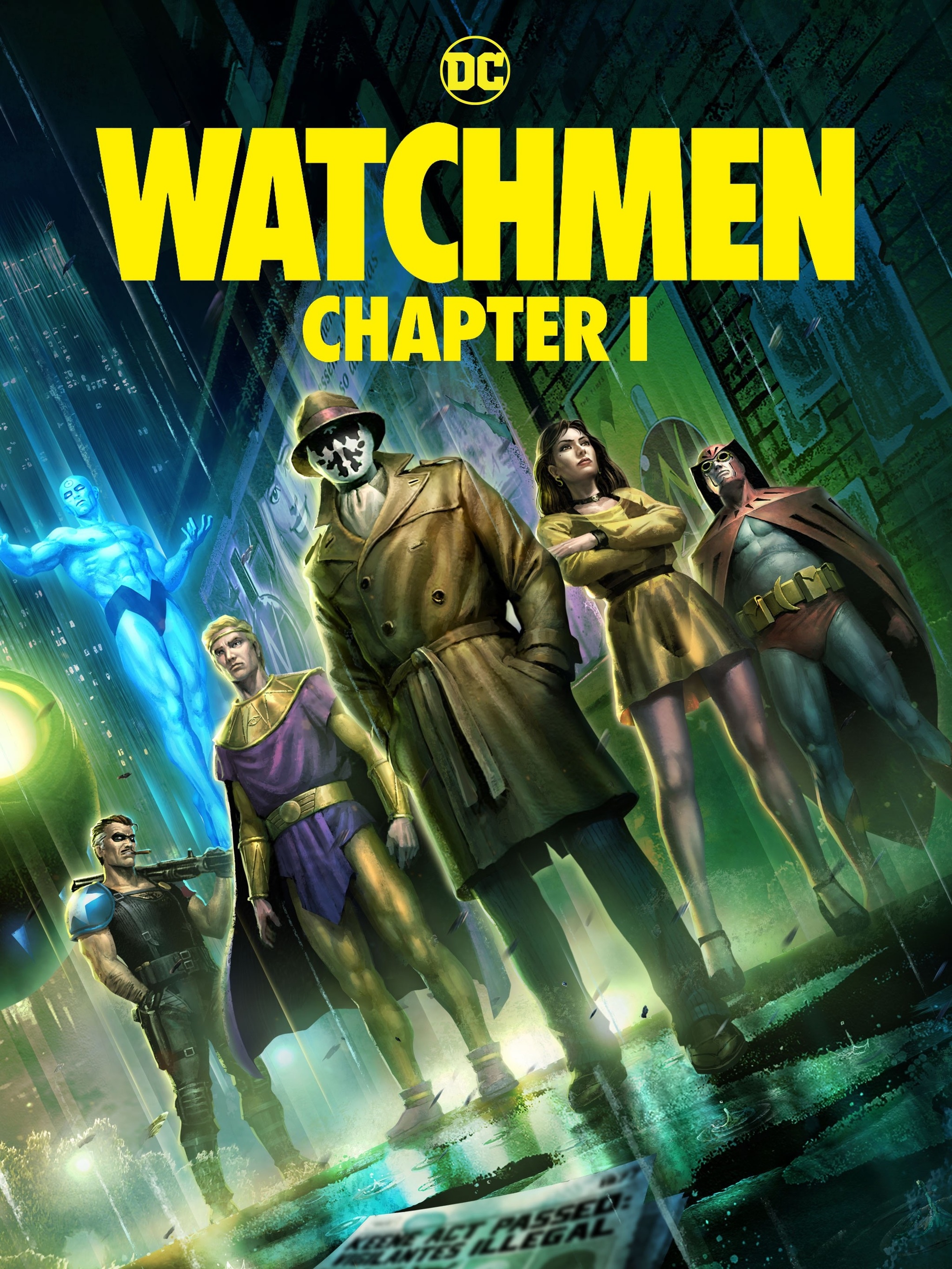 Cartoon Watchmen: Part 1 (2024) (Rating 7.0) - Cartoons, Trailer, New films, Film and TV series news, Novelties of fiction, Боевики, Fantastic thriller, Drama, Fantastic action movies, The keepers, Video, Longpost