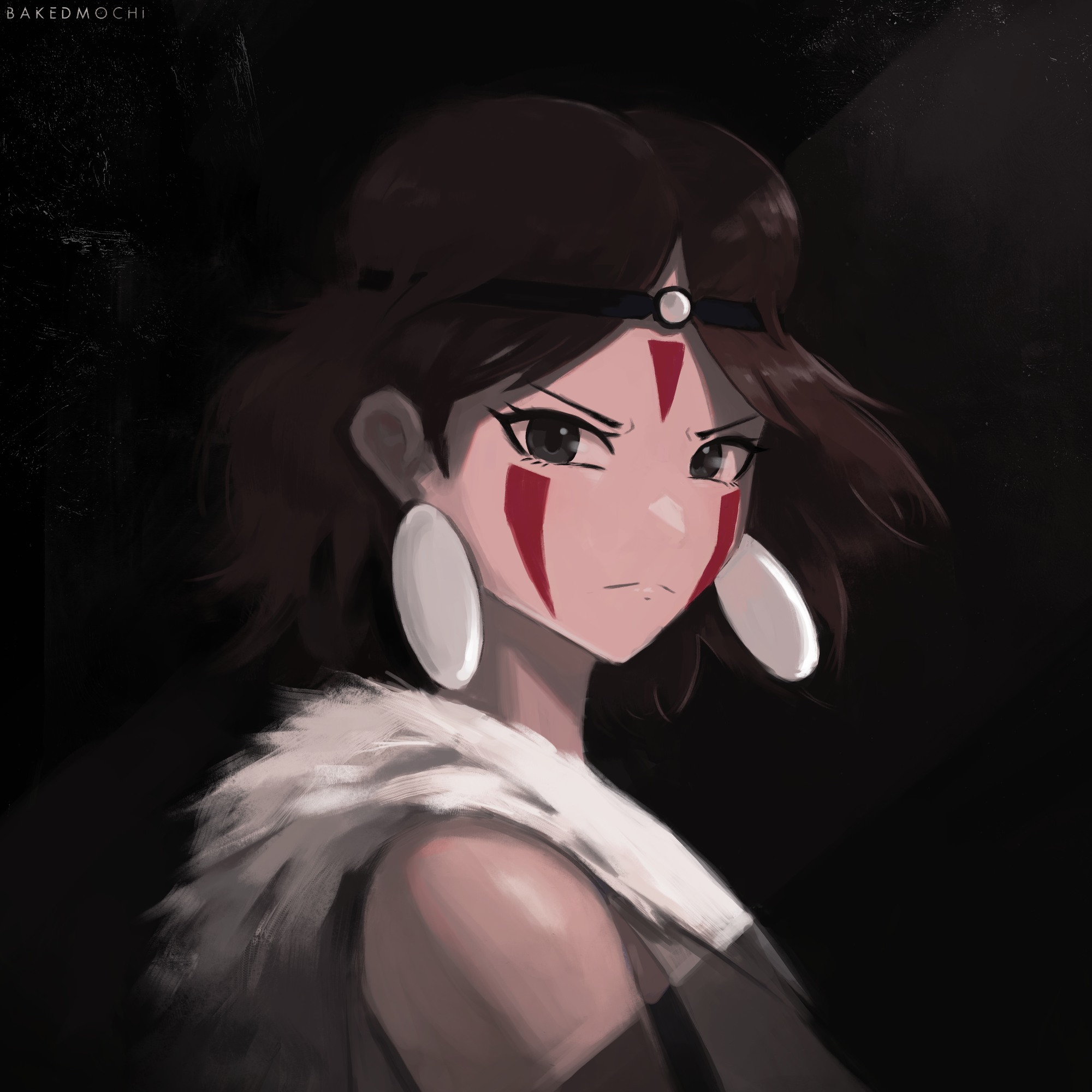 San - Anime, Anime art, San, Princess mononoke, Studio ghibli, Hayao Miyazaki