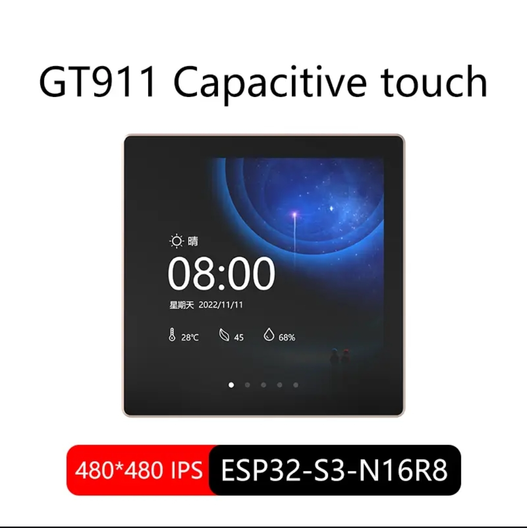 Подключение датчика температуры к Guition ESP32-S3-4848S040 - Моё, Своими руками, Микроконтроллеры, Arduino, Термостат, Умный дом, Изготовление, Самоделки, Сборка, Длиннопост