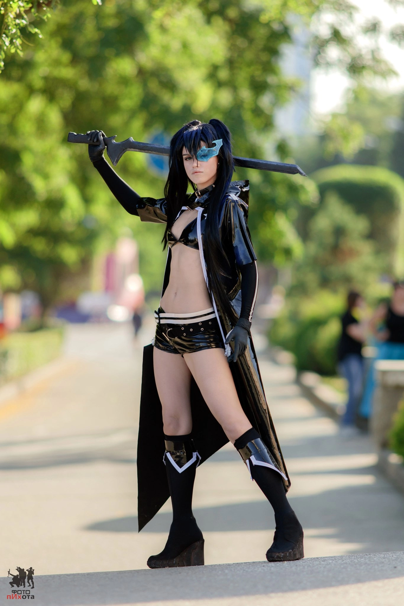 Black Rock Shooter - Косплей, Саша Холланд, Фотография, ВКонтакте (ссылка), Длиннопост