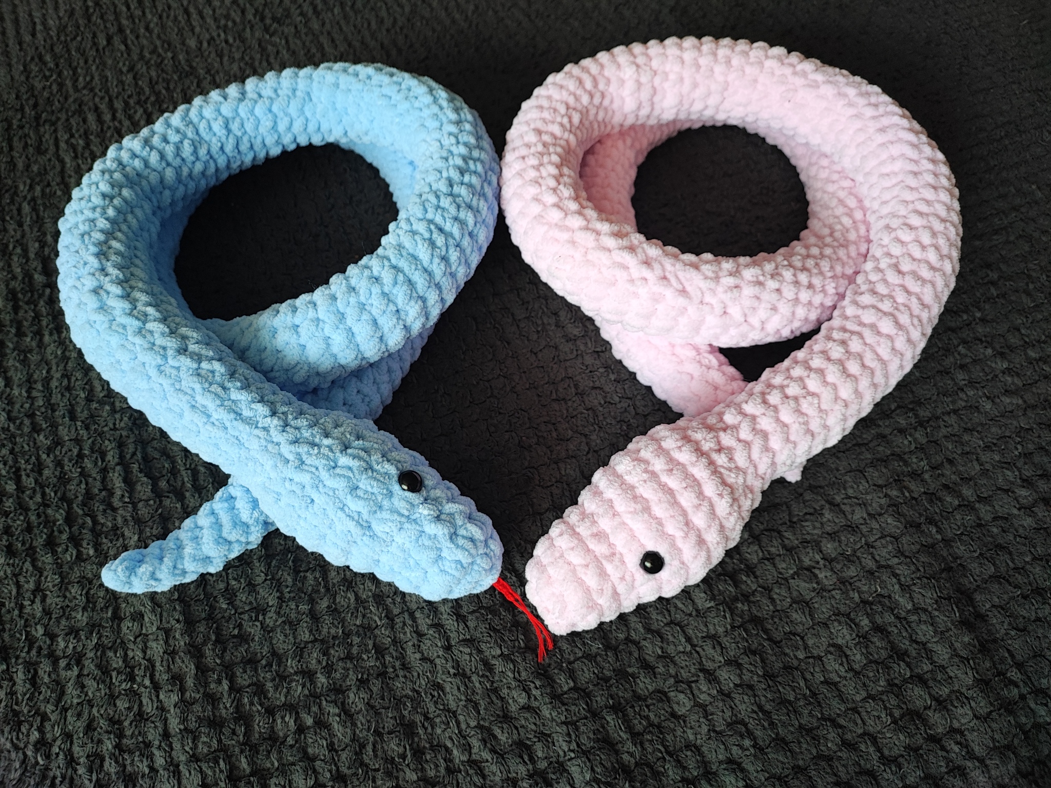 There was nothing to do... - My, Amigurumi, New Year, Year of the Snake, Presents, Hobby, Longpost