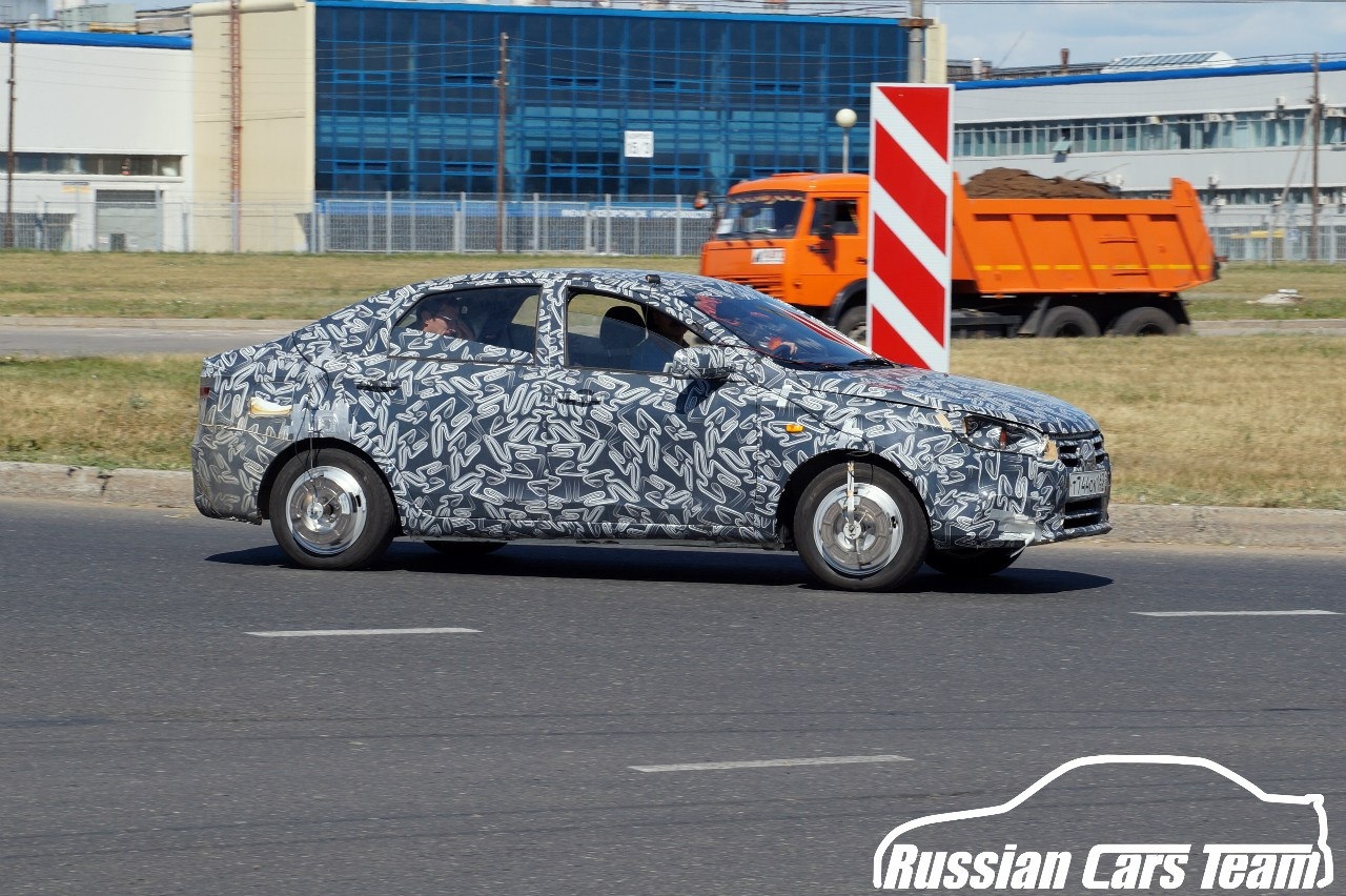 LADA Vesta была замечена на  Южном шоссе - Моё, Лада калина, Лада веста, Длиннопост