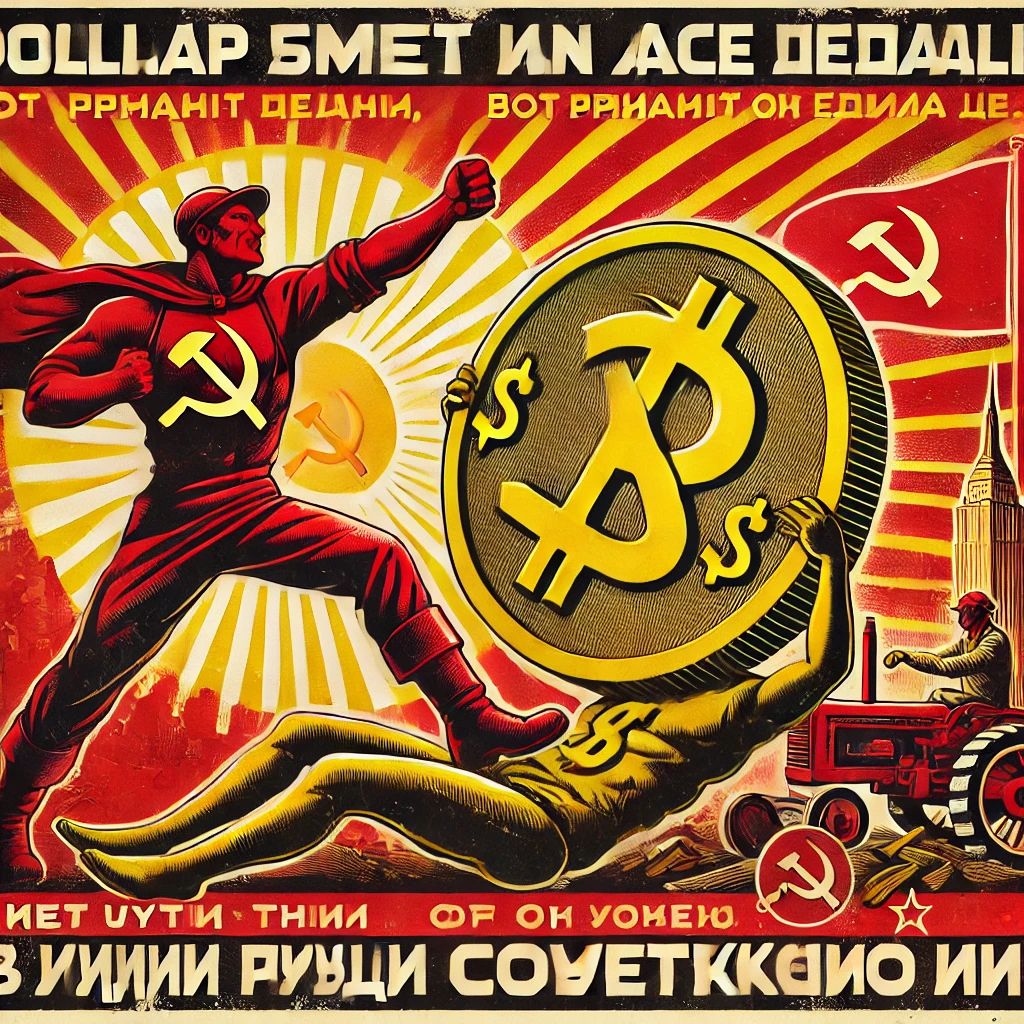 The dollar is pressing all the pedals, but it is unlikely to pick up speed. There is no escape from the weighty, Soviet ruble (posters from AI) - Artificial Intelligence, Computer graphics, Dollar rate, Ruble's exchange rate, Crocodile magazine, Poster, Soviet posters, Longpost