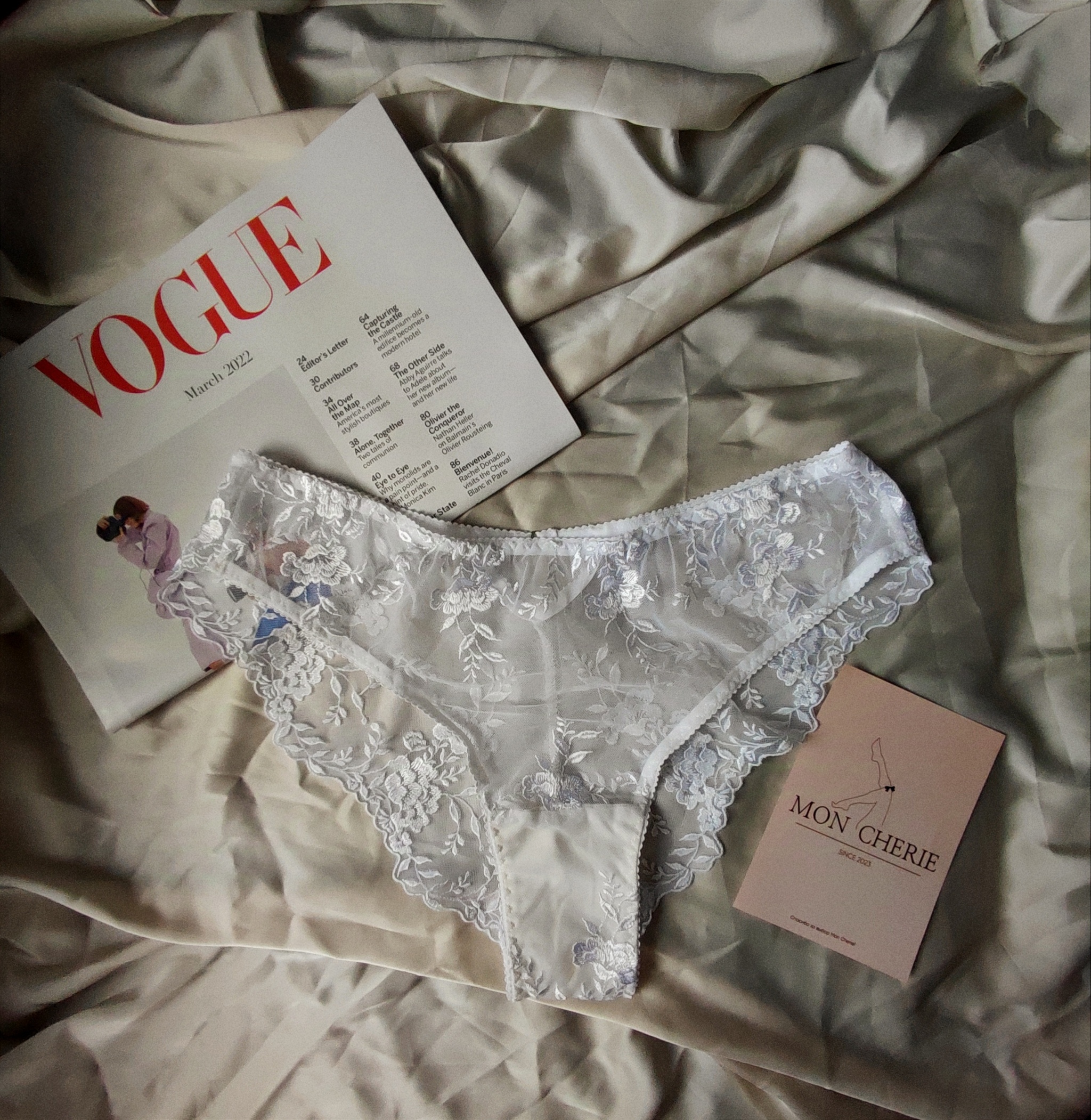 Thank you, Pikabu! - My, Underwear, Sewing, Underpants, Bra, Needlework, Lace, Thong, Longpost