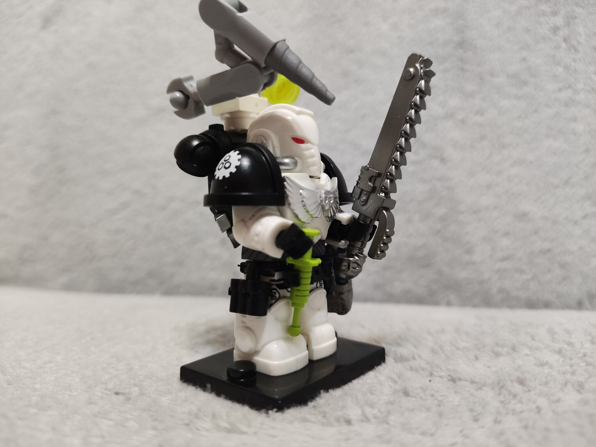 Brother Apothecary of the Iron Hands - My, Warhammer 40k, Lego, Moc, Modeling, Adeptus Astartes, Longpost