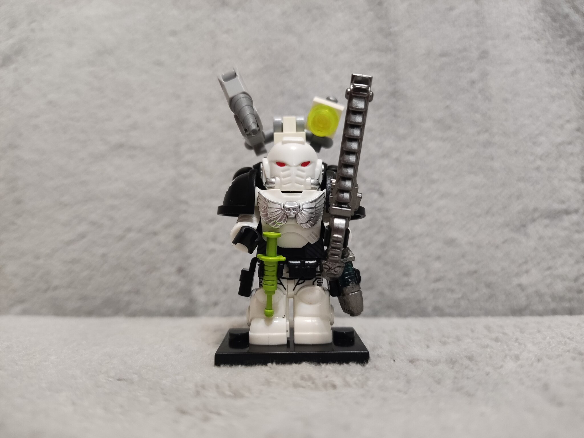 Brother Apothecary of the Iron Hands - My, Warhammer 40k, Lego, Moc, Modeling, Adeptus Astartes, Longpost