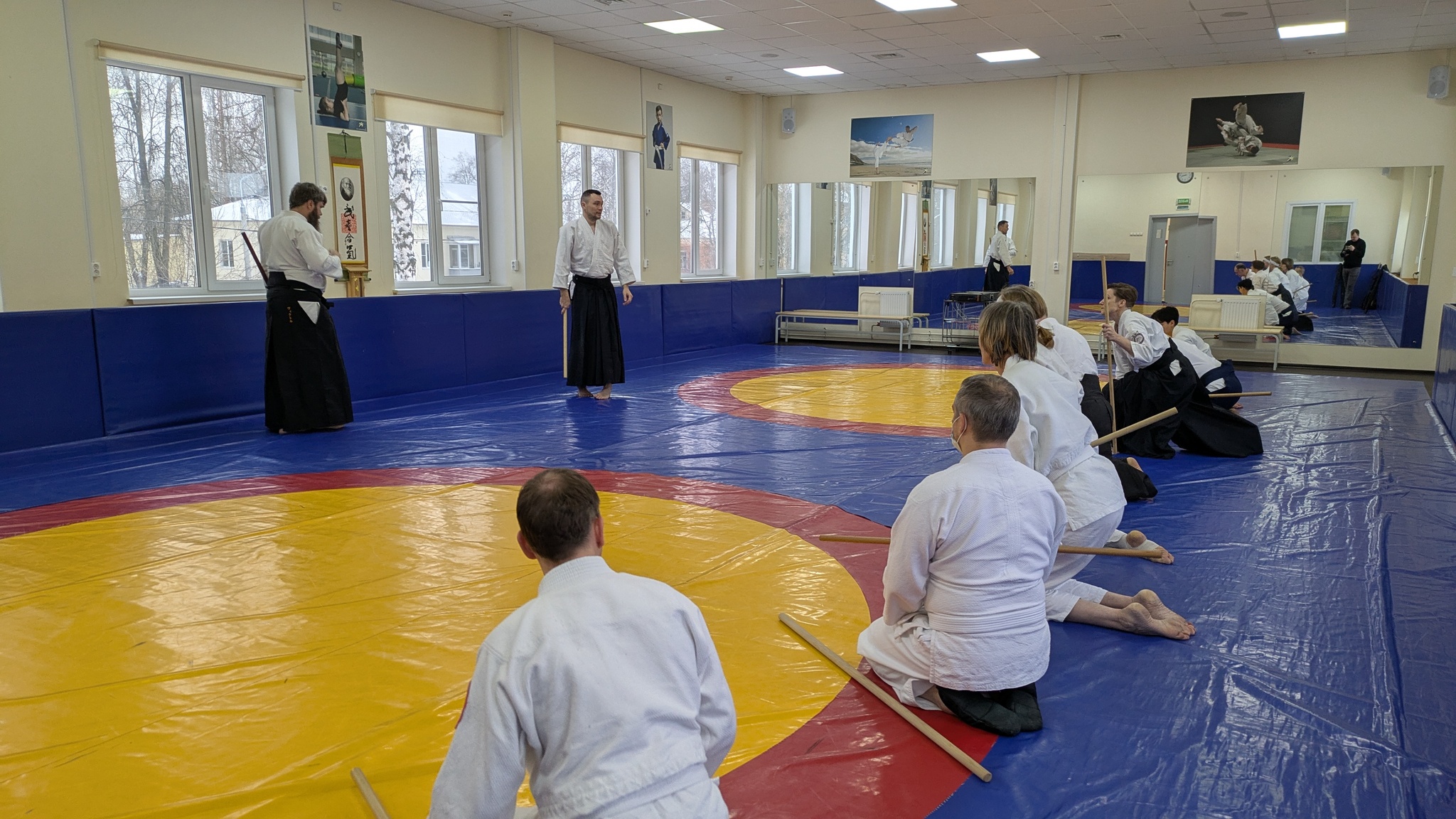 Beginning of the report about Takemusa Aikido - My, The photo, Mytischi, Mytishchi district, Aikido, Workout, Martial arts, Exercises, Sport, Athletes, Longpost