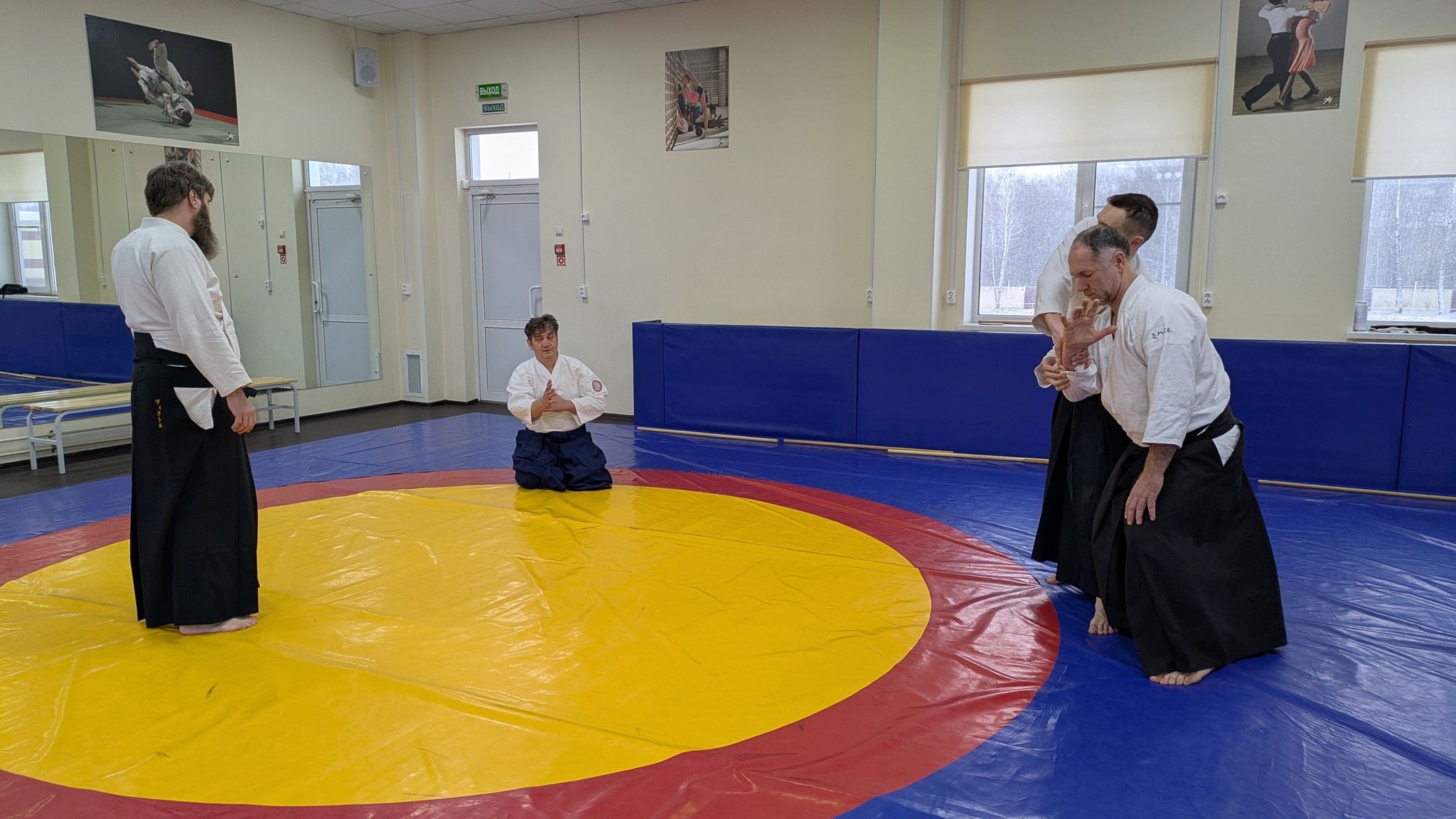 Beginning of the report about Takemusa Aikido - My, The photo, Mytischi, Mytishchi district, Aikido, Workout, Martial arts, Exercises, Sport, Athletes, Longpost