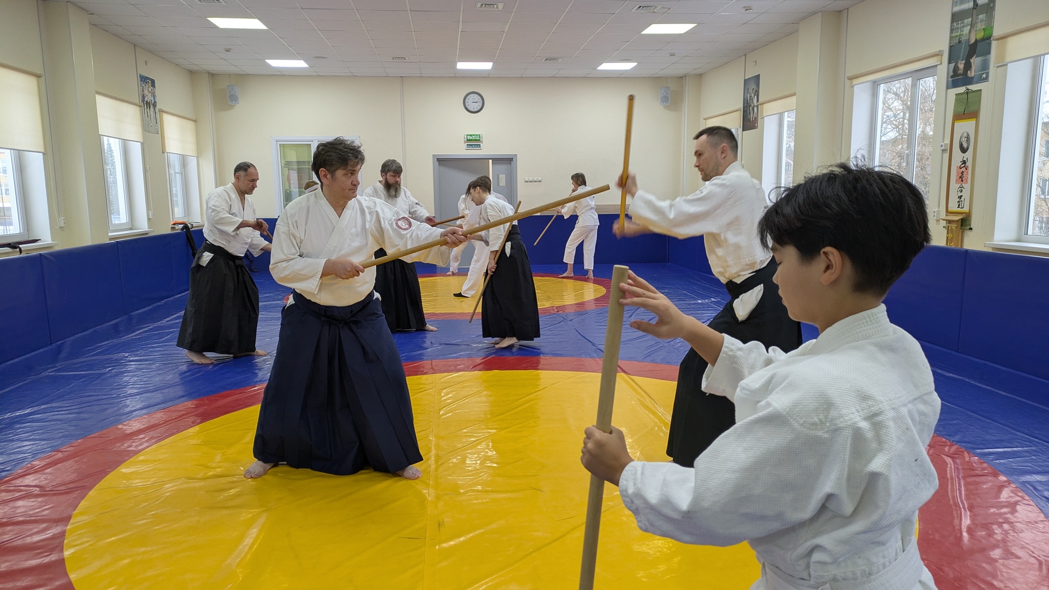 Beginning of the report about Takemusa Aikido - My, The photo, Mytischi, Mytishchi district, Aikido, Workout, Martial arts, Exercises, Sport, Athletes, Longpost