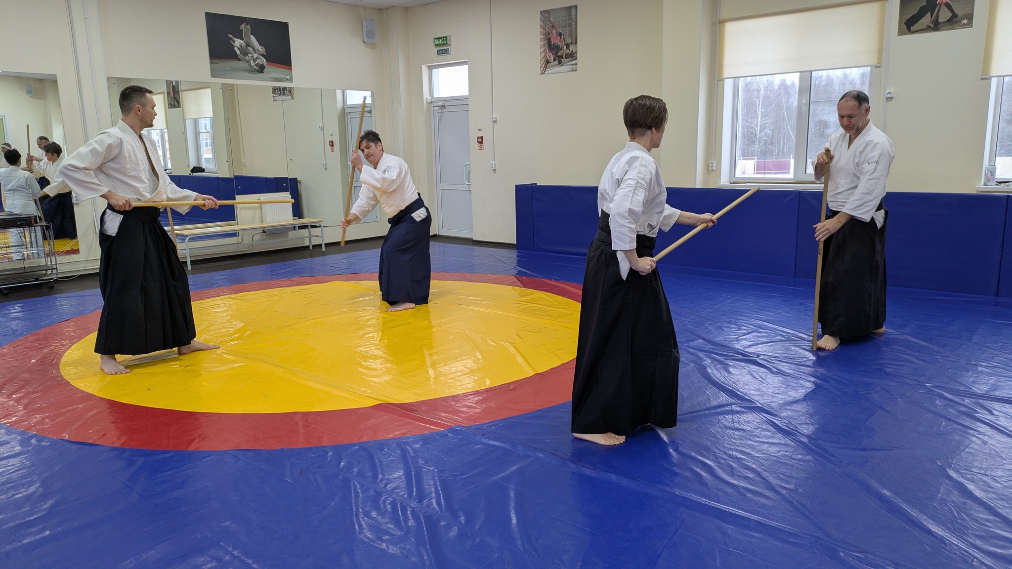 Beginning of the report about Takemusa Aikido - My, The photo, Mytischi, Mytishchi district, Aikido, Workout, Martial arts, Exercises, Sport, Athletes, Longpost