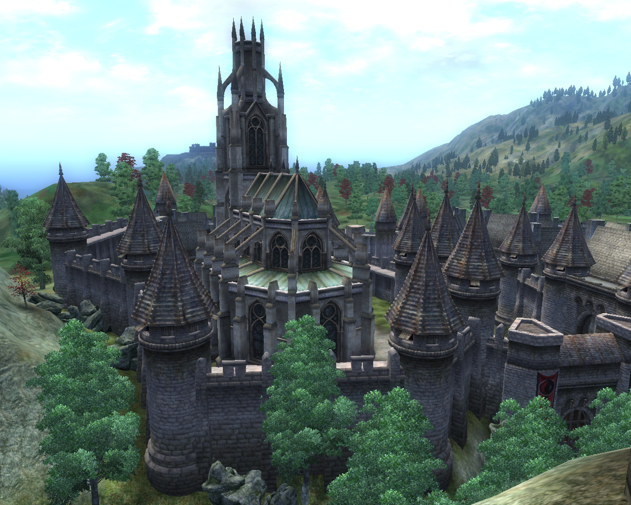 Skingrad - My, Bethesda, The elder scrolls, The Elder Scrolls IV: Oblivion, Tamriel, Cyrodile, Nostalgia, Screenshot