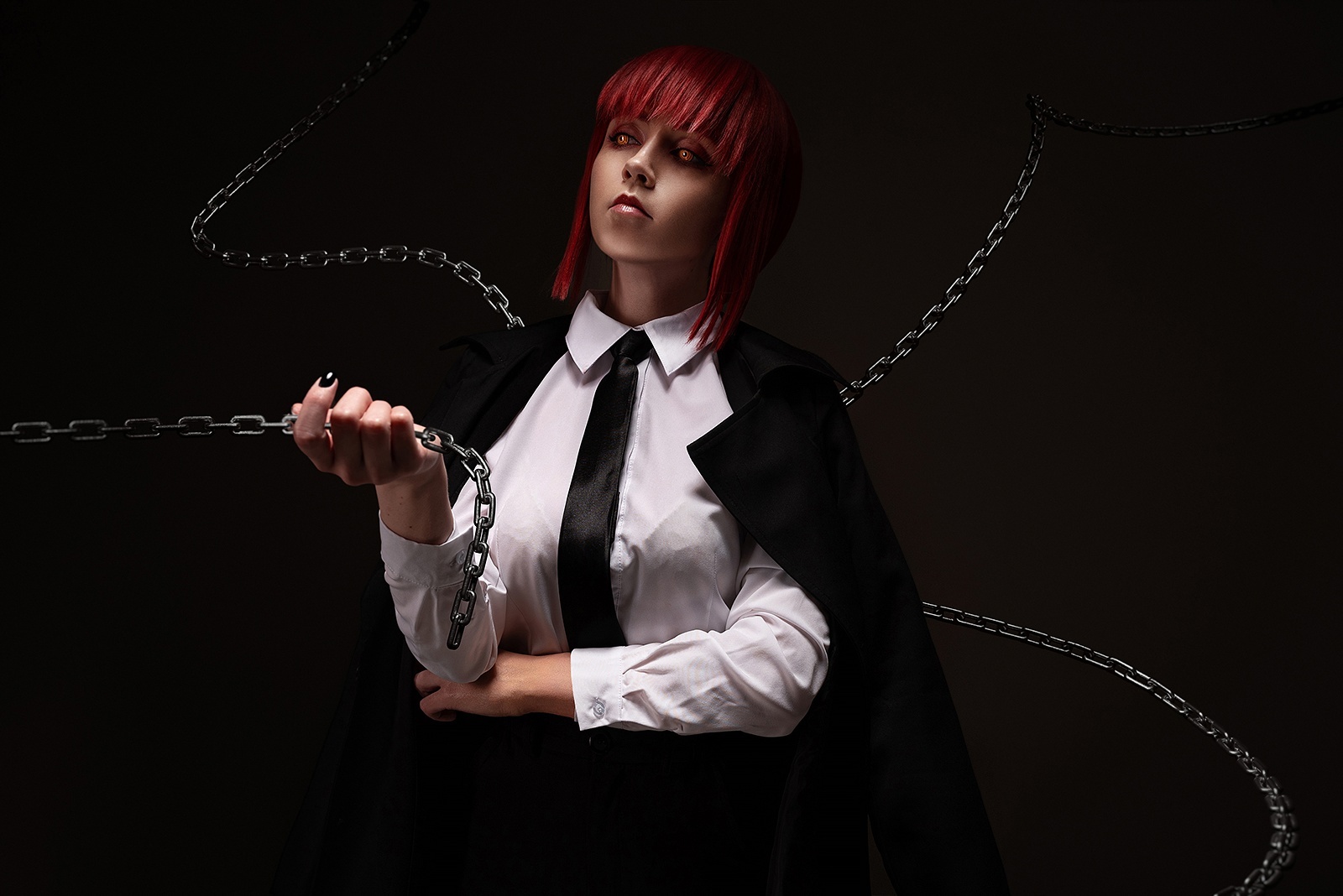 Makima - The photo, PHOTOSESSION, Cosplay, Cosplayers, Anime, Makima, Chainsaw man, Longpost