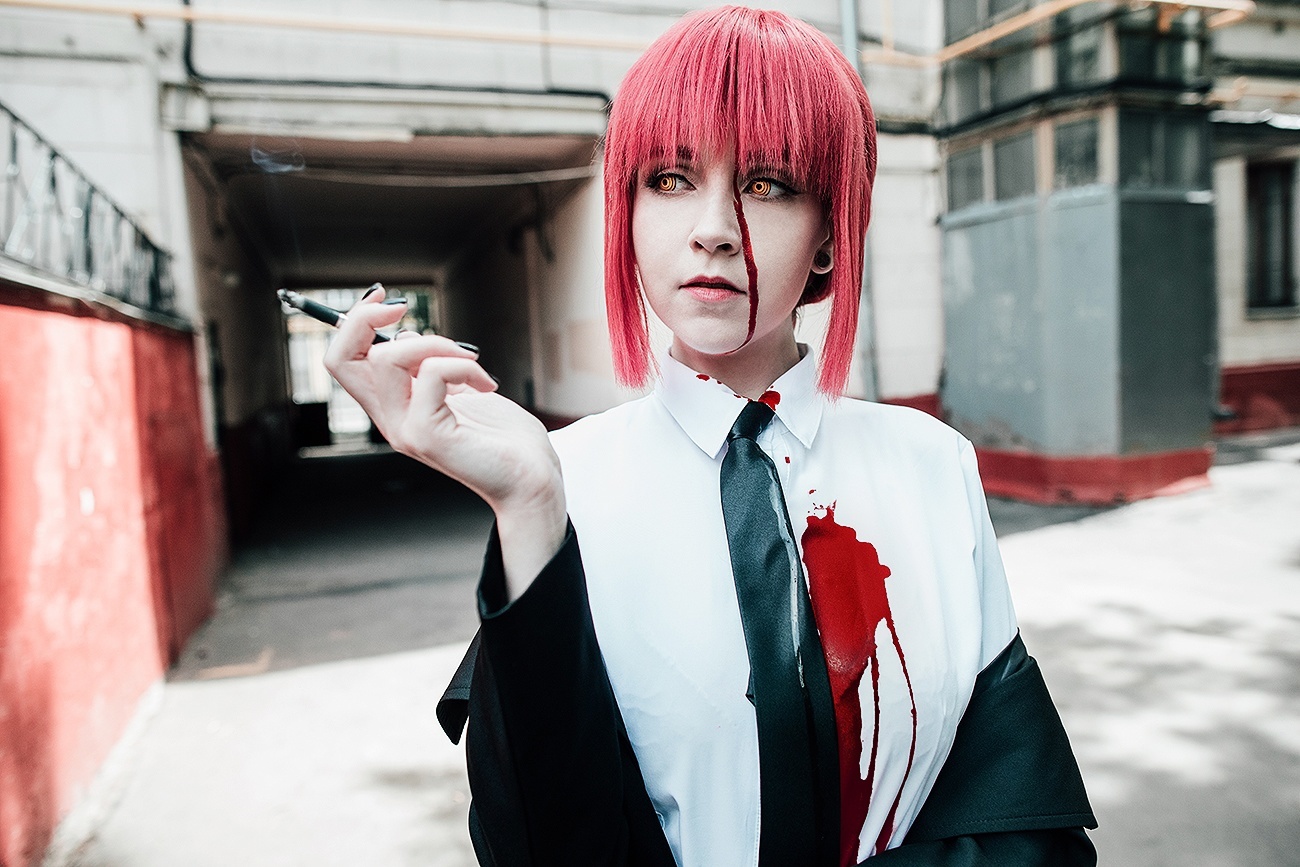 Makima - The photo, PHOTOSESSION, Cosplay, Cosplayers, Anime, Makima, Chainsaw man, Longpost