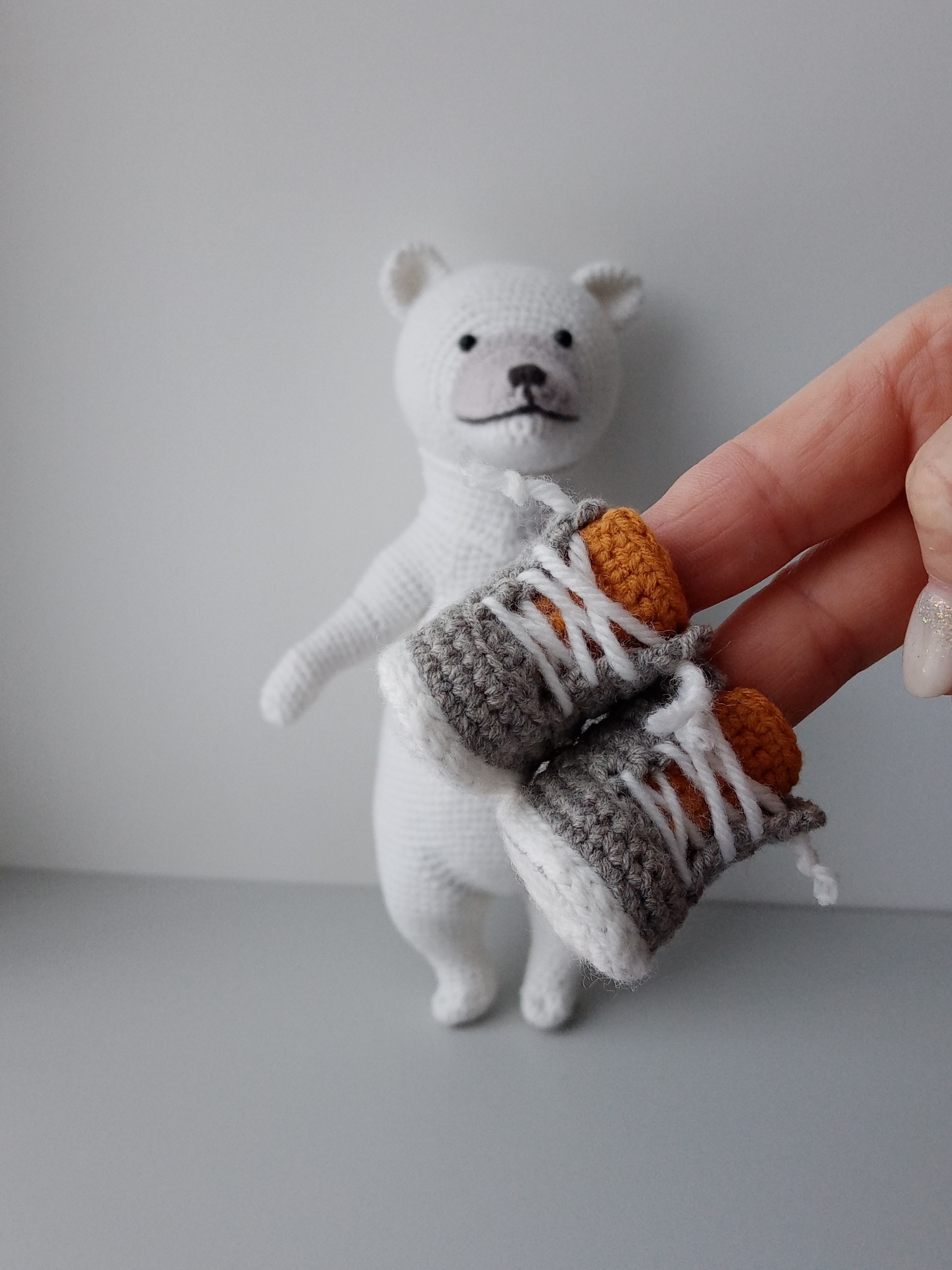 Knitted bear in clothes - Knitted toys, Crochet, Soft toy, Amigurumi, Popular, Knitting, Toys, Presents, New Year, Video, Vertical video, Longpost