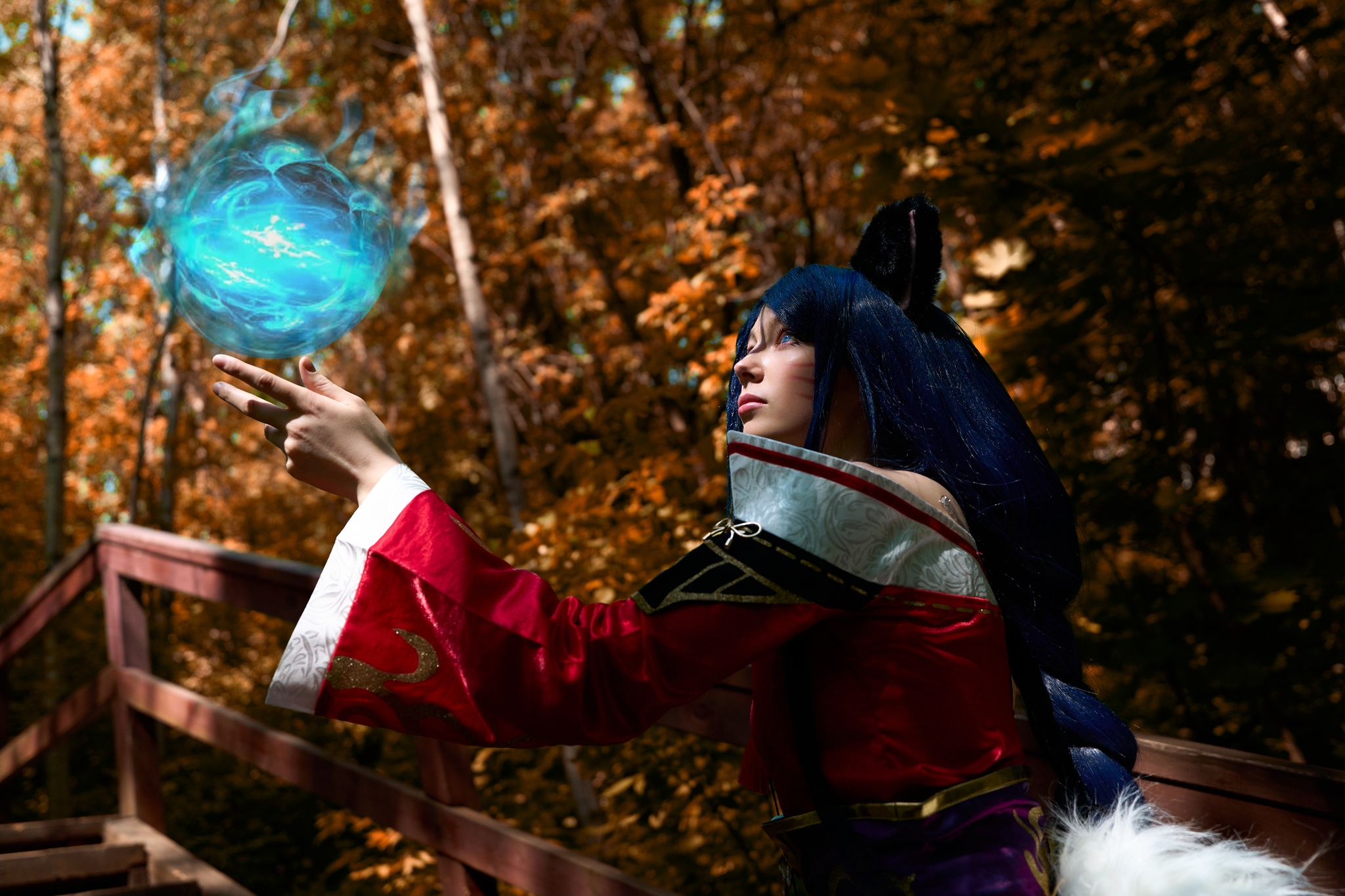 Cosplay Ahri from League of Legends - My, The photo, Cosplay, Cosplayers, Girls, League of legends, Ahri, PHOTOSESSION, Longpost