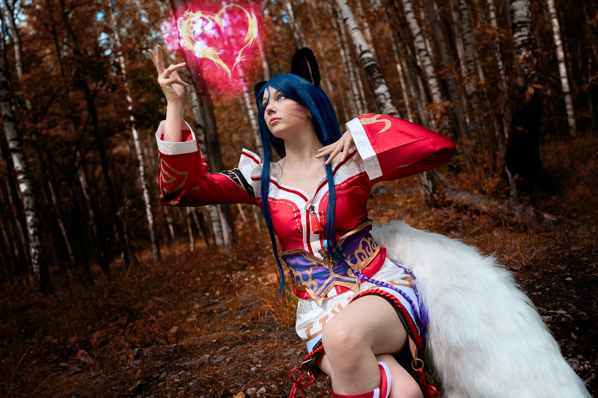 Cosplay Ahri from League of Legends - My, The photo, Cosplay, Cosplayers, Girls, League of legends, Ahri, PHOTOSESSION, Longpost