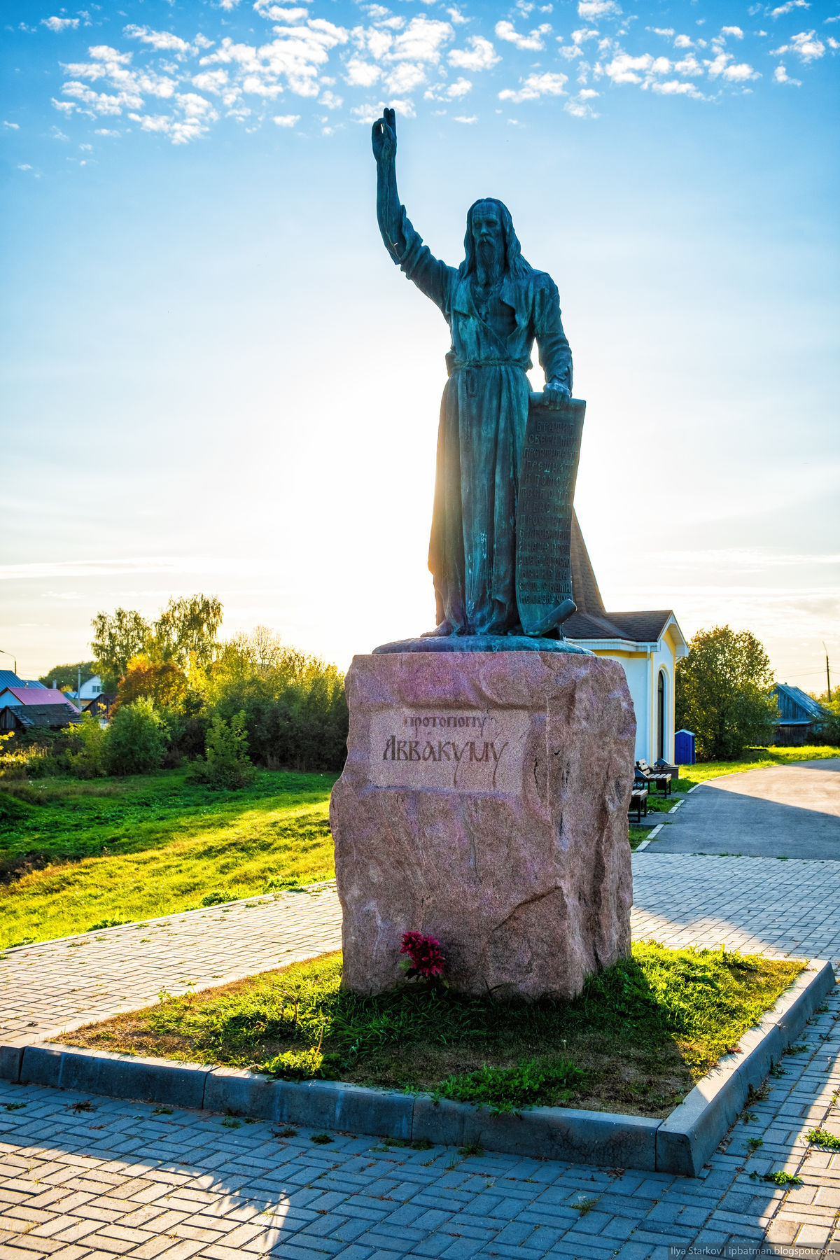 Where Archpriest Avvakum was born - My, Nizhny Novgorod Region, Sculpture, Church, Monument, Longpost